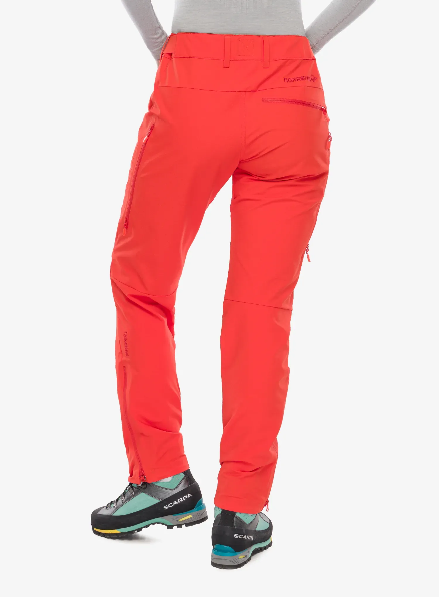 Штани туристичні жіночі Norrona Falketind Flex1 Pants - arednalin red