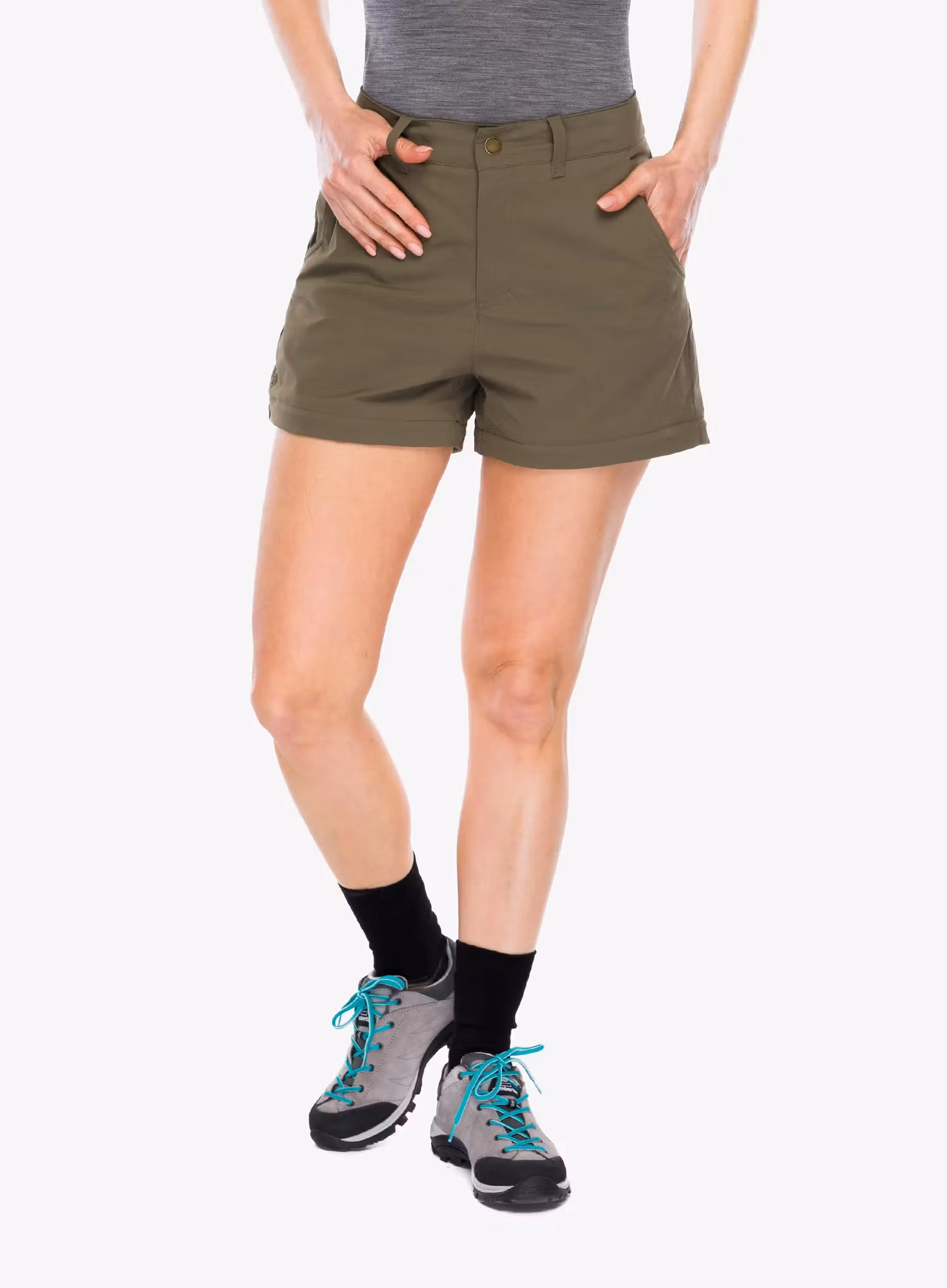 Штани туристичні жіночі Royal Robbins Wilder Zip-Off Pant - everglade