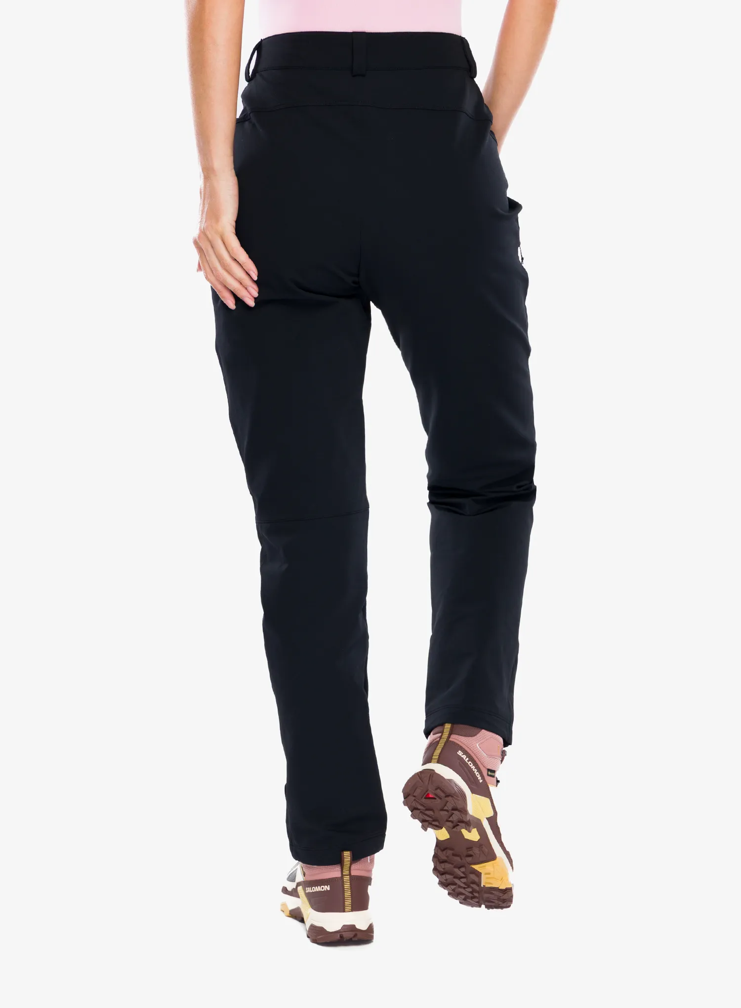 Штани туристичні жіночі Salomon Wayfarer Warm Pant - deep black