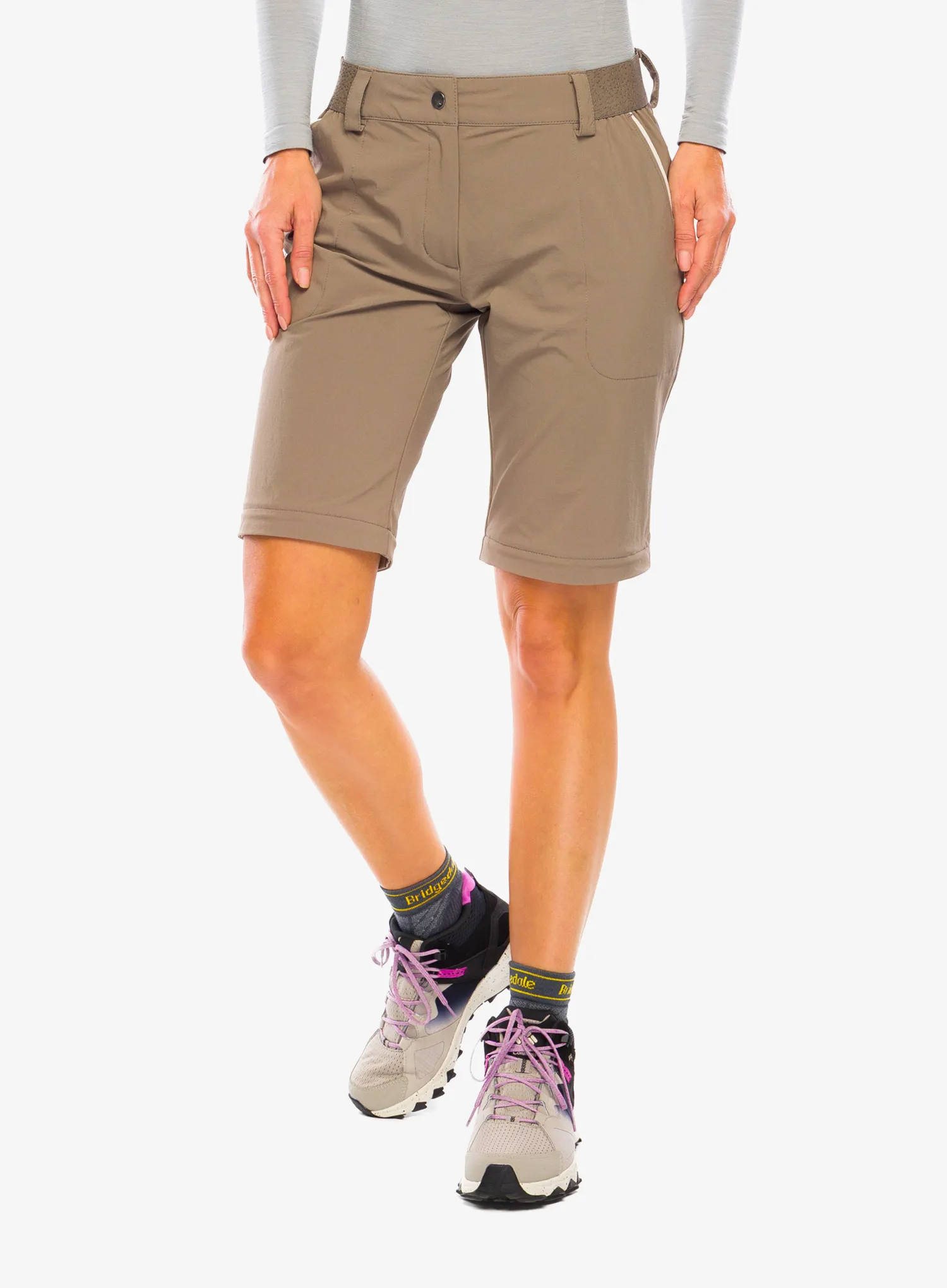 Штани туристичні жіночі Vaude Farley Stretch ZO Pants II - coconut