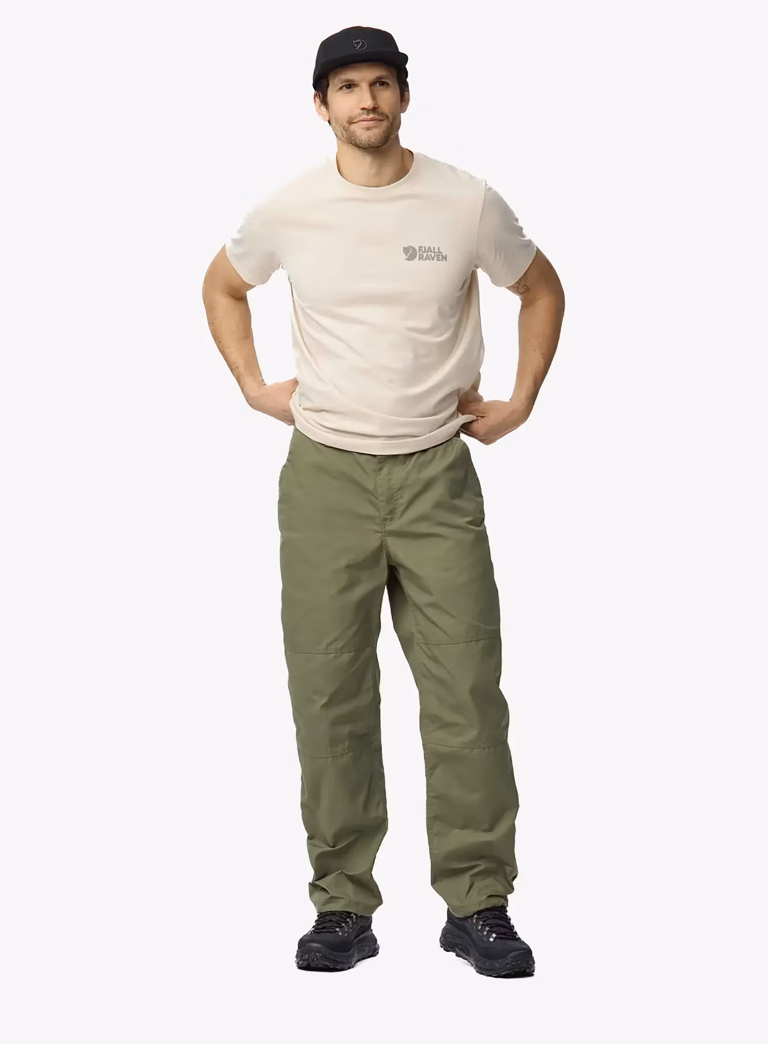 Штани туристичні Fjallraven Vardag Relaxed Trousers - green