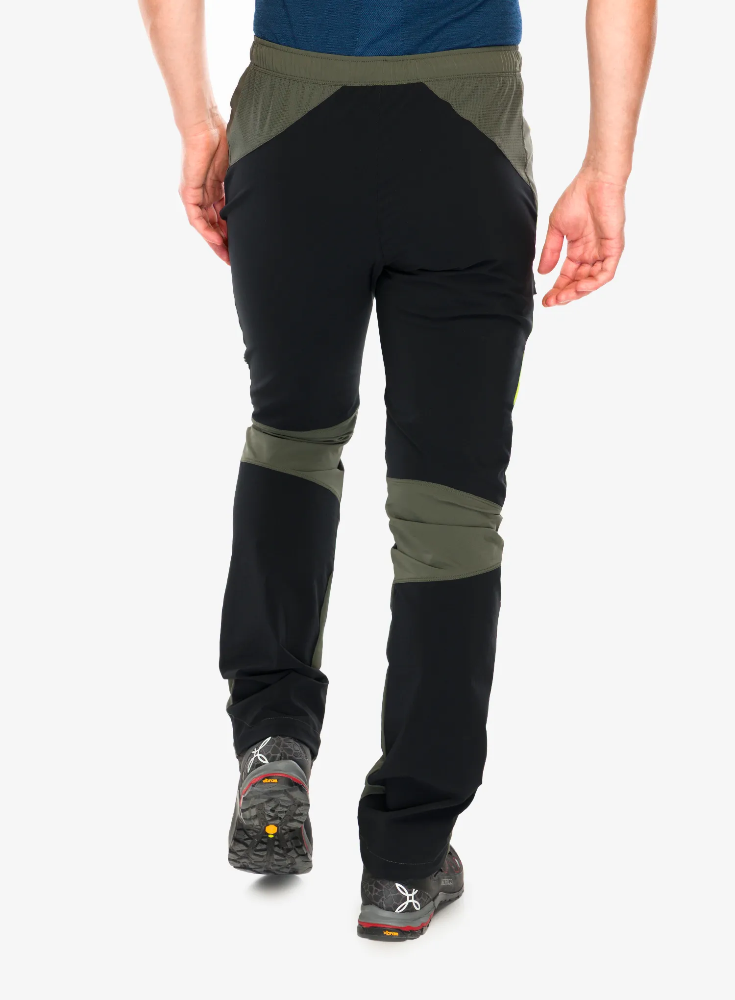 Штани туристичні Montura Spitze Pants - sage green/lime green