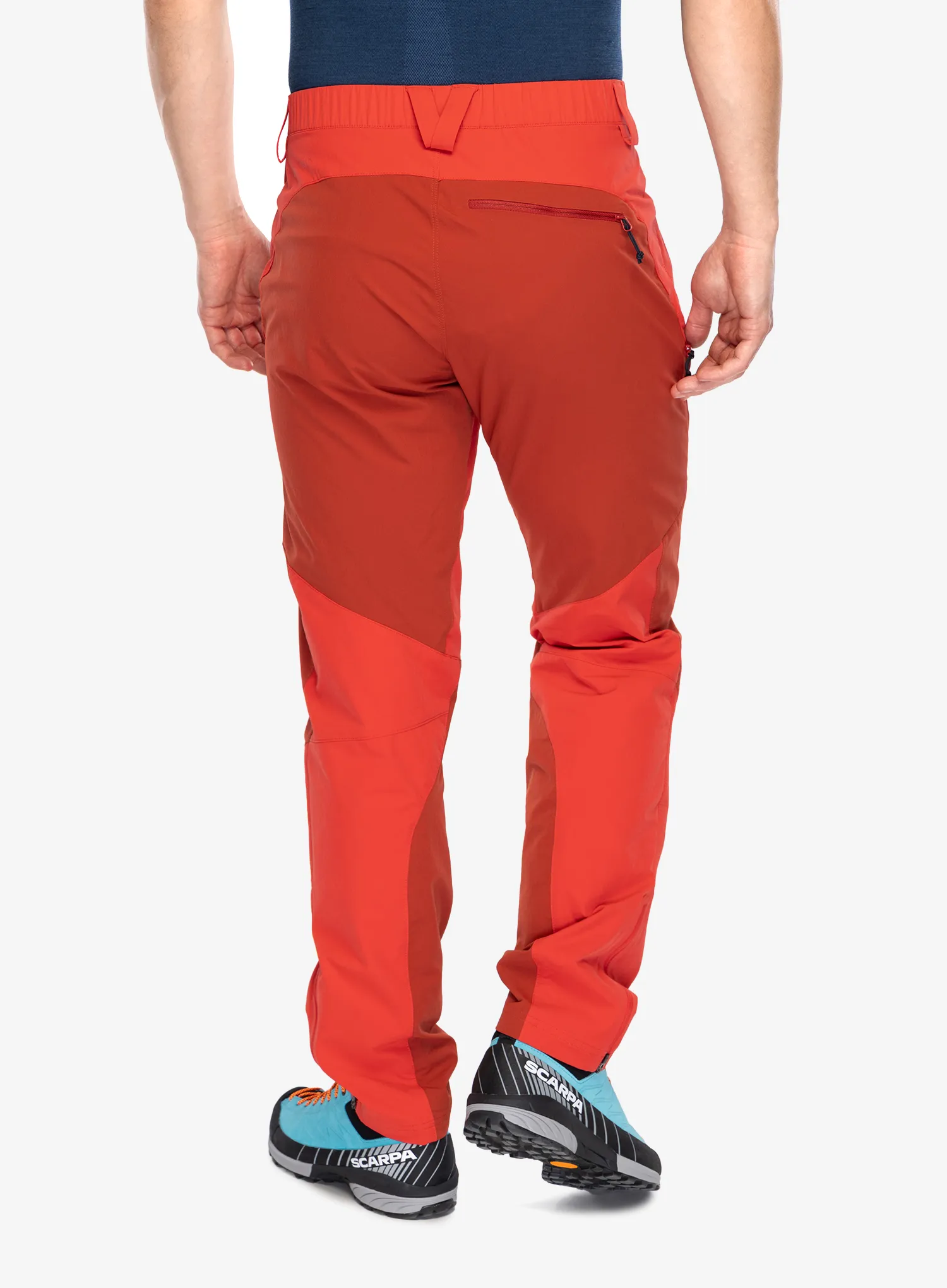 Штани туристичні Rab Torque Mountain Short - horiz/red