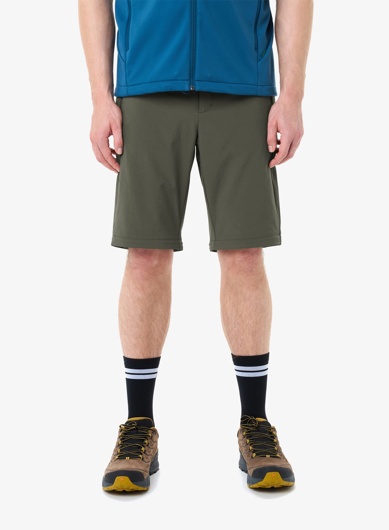 Штани туристичні Vaude Farley Stretch ZO Pants II - khaki uni