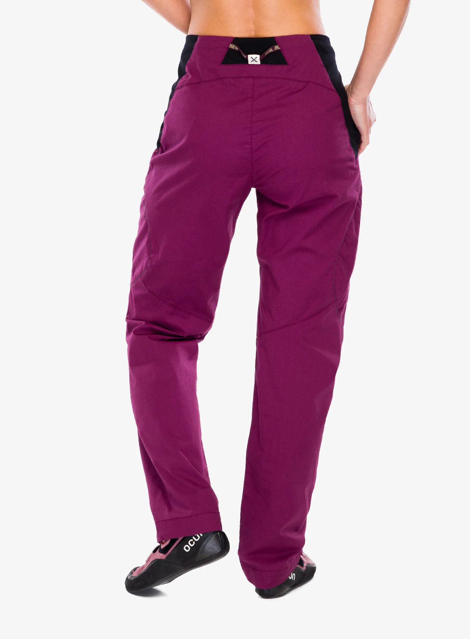 Штани скелелазні жіночі Montura Guna Pants - faded wine red 