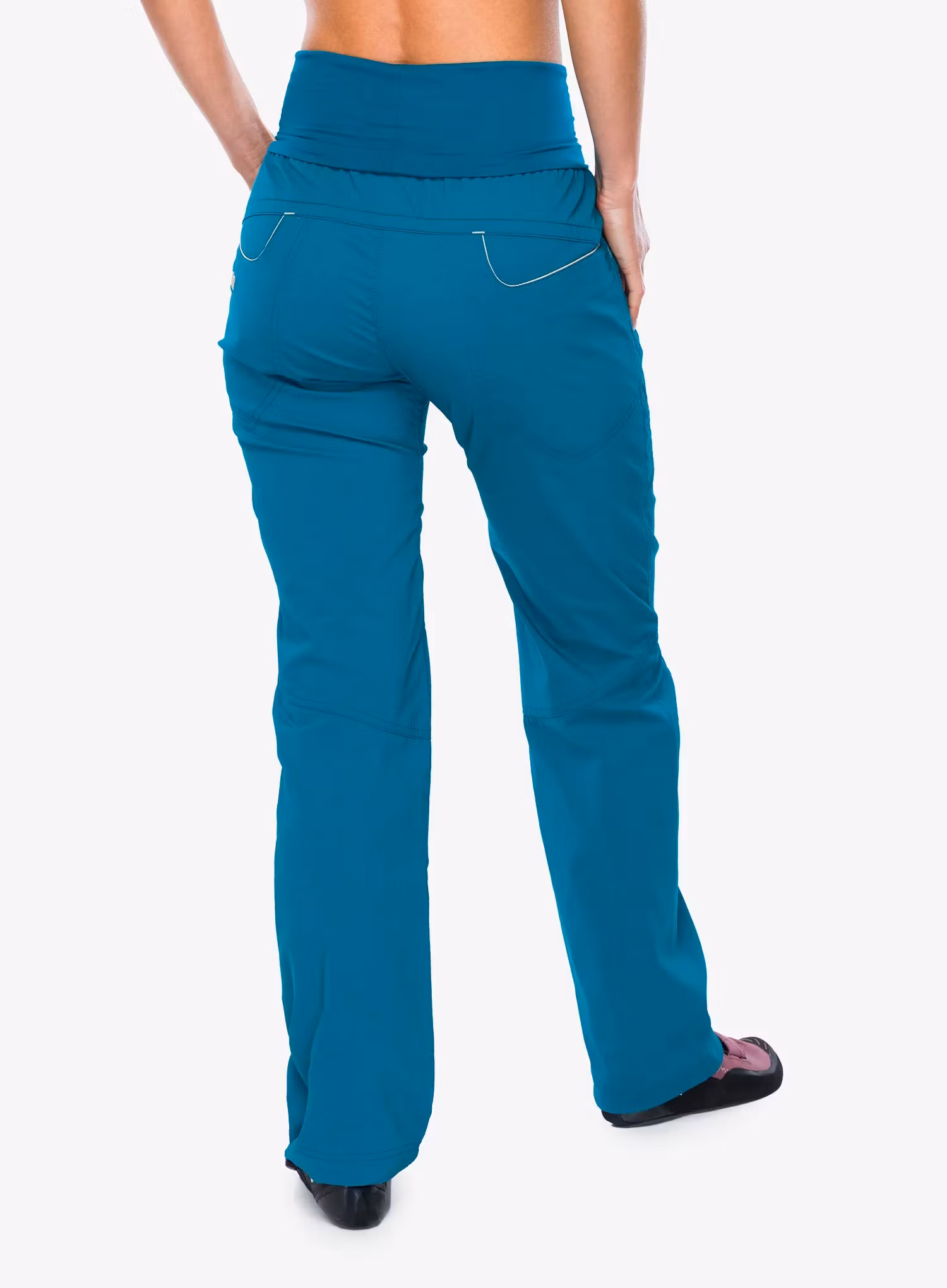 Штани скелелазні жіночі Ocun Noya Eco Pants - turquoise deep lagoon
