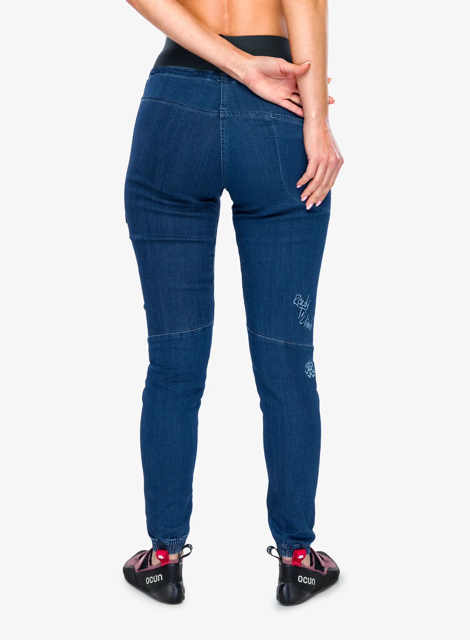 Штани скелелазні жіночі Rafiki Cerro - dark blue denim