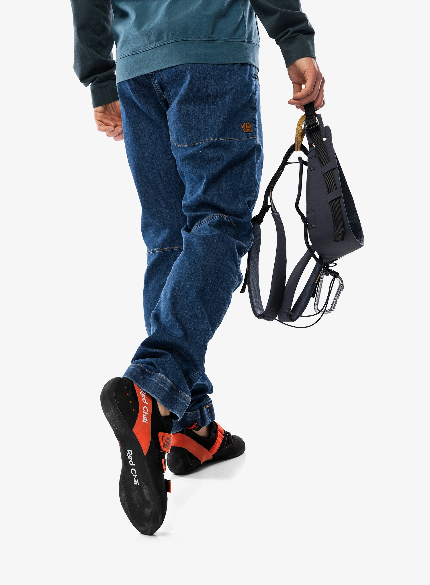 Штани для скелелазіння E9 Rondo Denim - blue