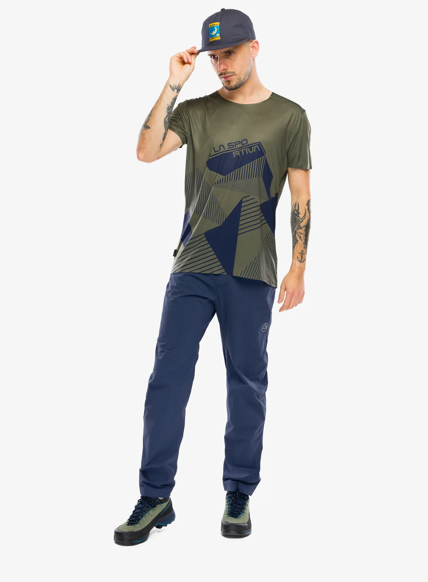 Штани для скелелазіння La Sportiva Helixir Pants - night sky/chalk
