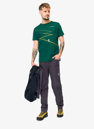 Штани для скелелазіння La Sportiva Roots Pant - onyx/chalk