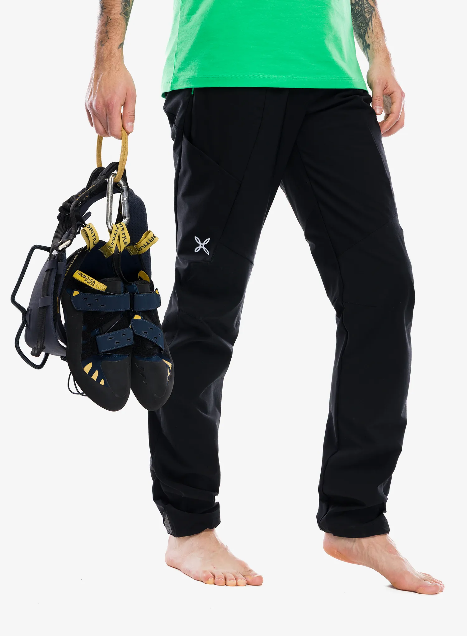 Штани для скелелазіння Montura Rocky 2 Pants - black/vibe green