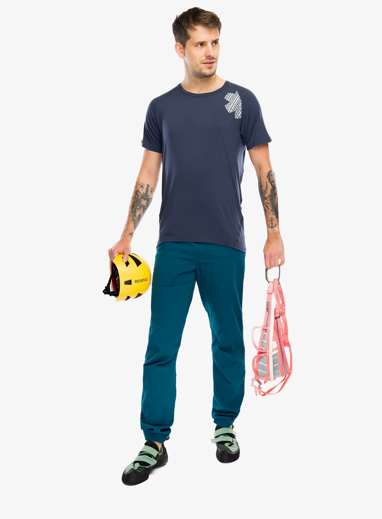 Штани для скелелазіння Ocun Jaws Pants - legion blue