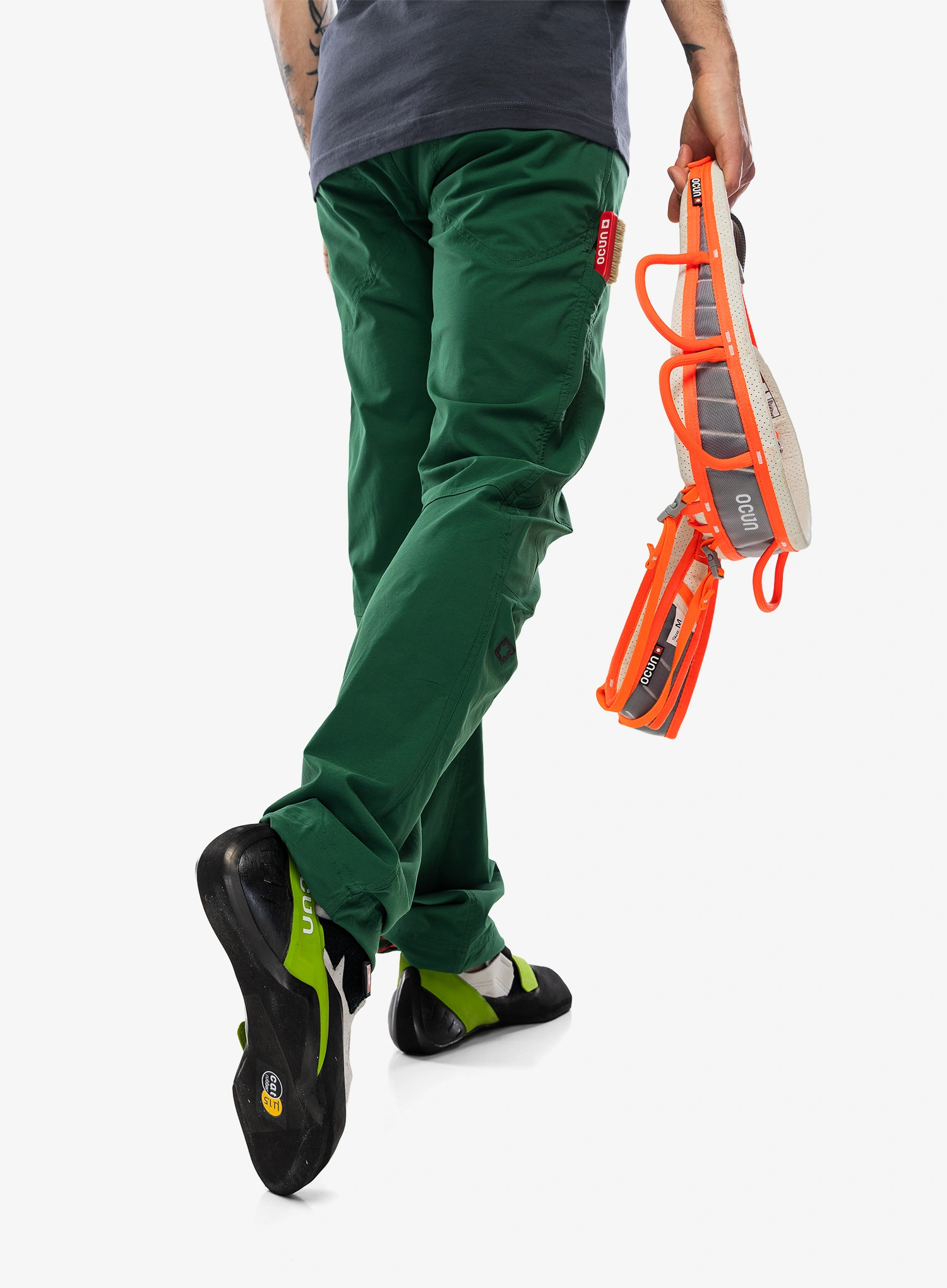 Штани для скелелазіння Ocun Mania Pants - green dark