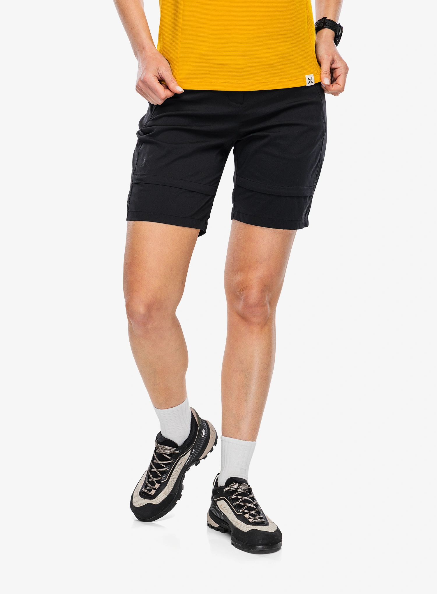 Штани трансформери жіночі Montura Route Zip Off Pants - black