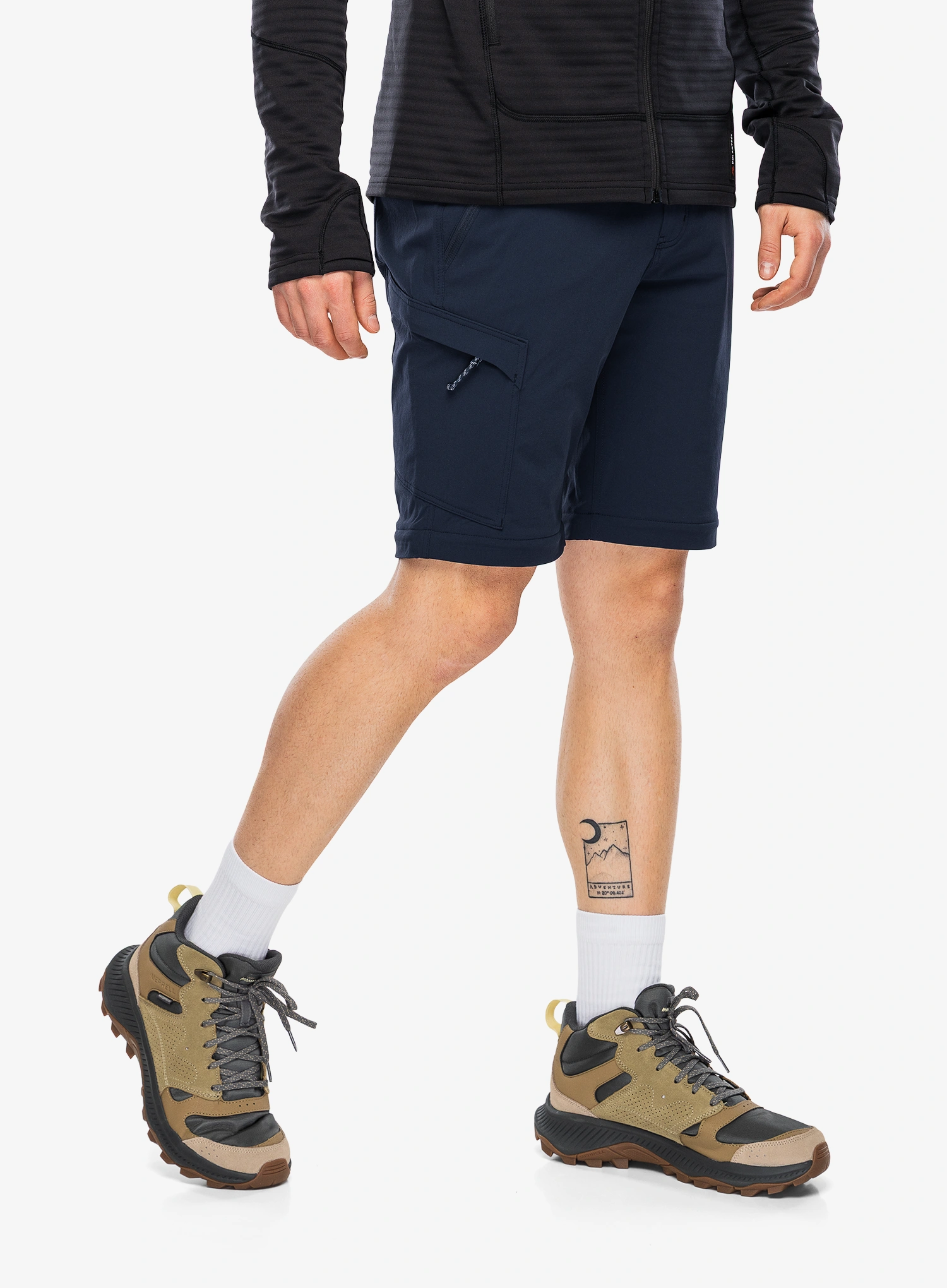 Штани трансформери Mammut Runbold IV Zip Off Pants - marine