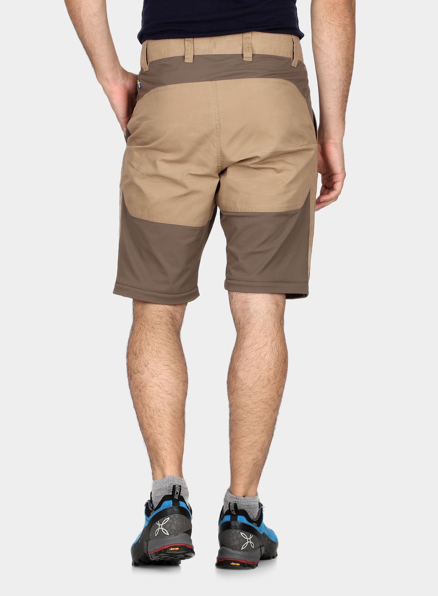 Штани Fjallraven Abisko Lite Trekking Zip-Off - sand/tarmac