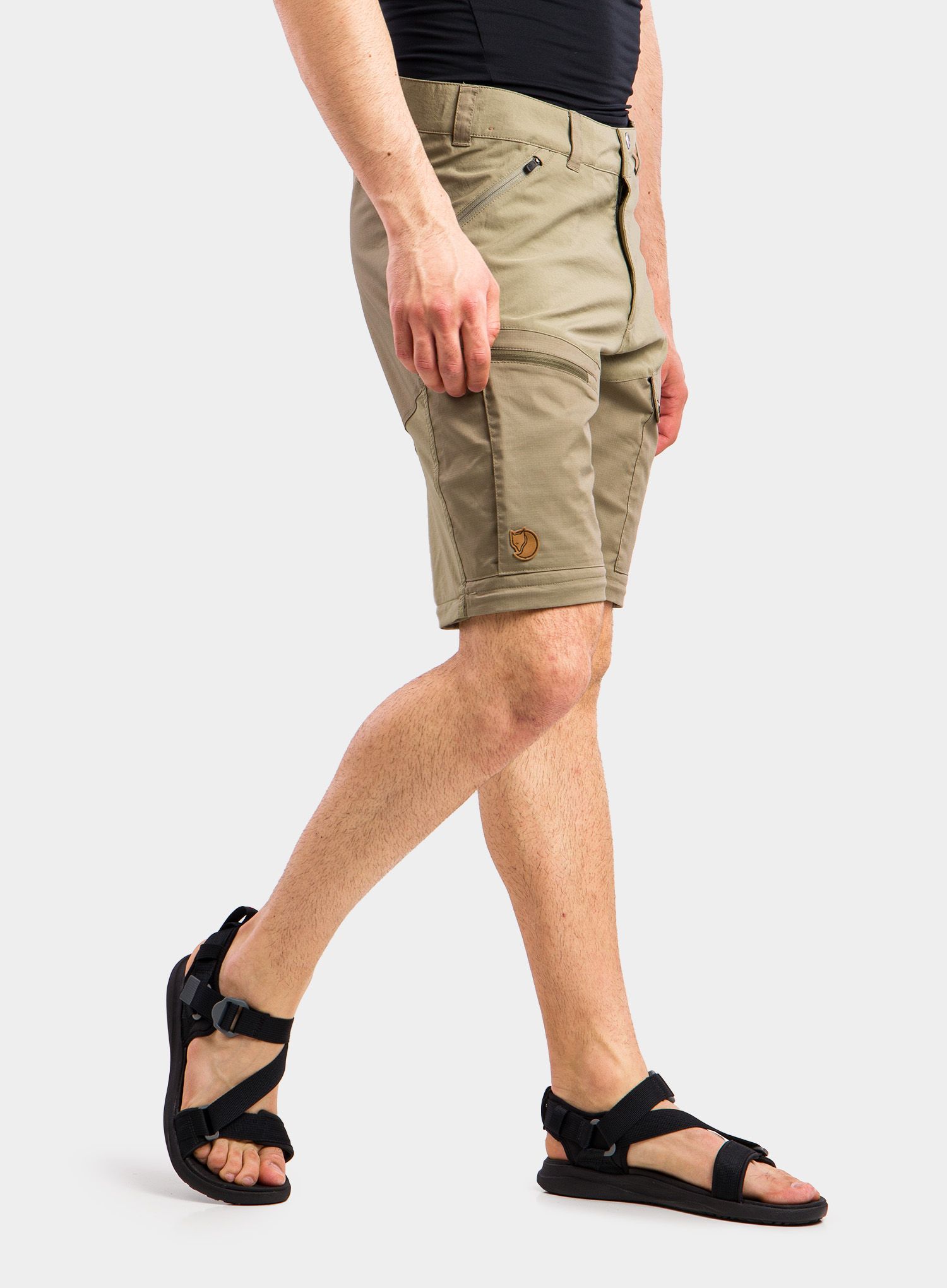 Штани Fjallraven Abisko Midsummer Zip Off Trousers Long - savanna/light olive