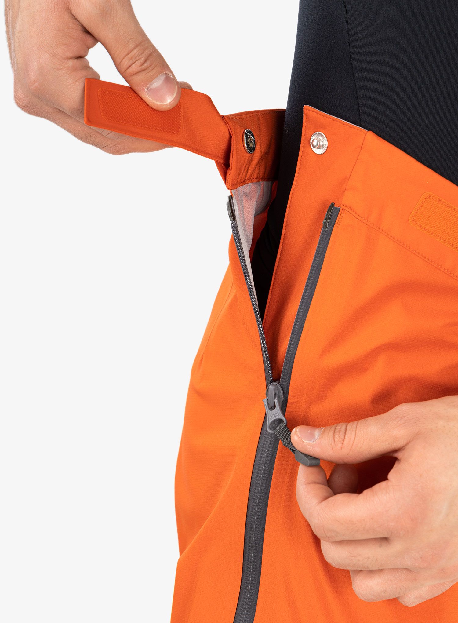 Штани Fjallraven Bergtagen Lite Eco-Shell Trs - hokkaido orange