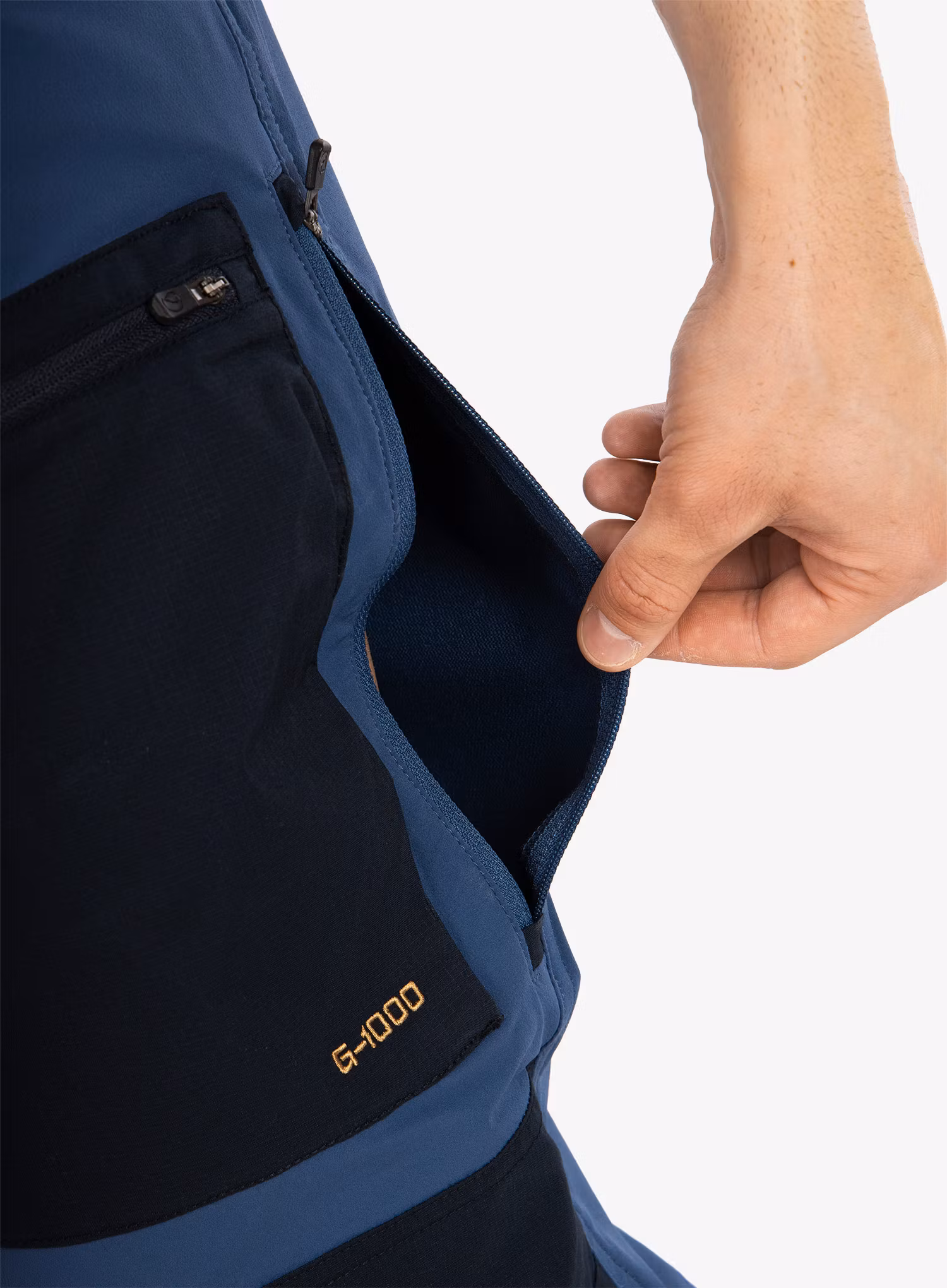 Штани Fjallraven Keb Agile Trousers - indigo blue/dark navy