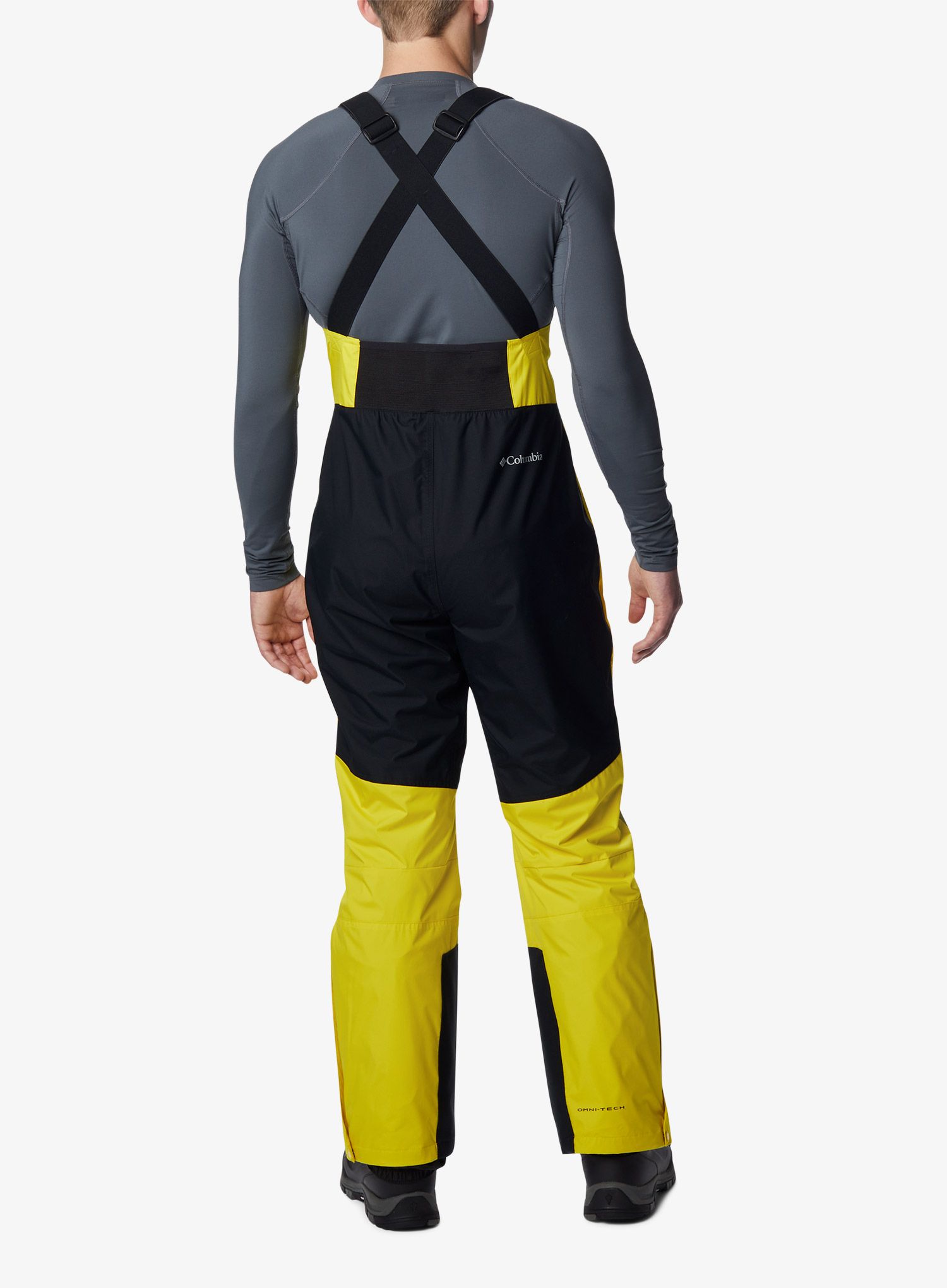 Штани лижні Columbia Iceventure Bib - laser lemon/black