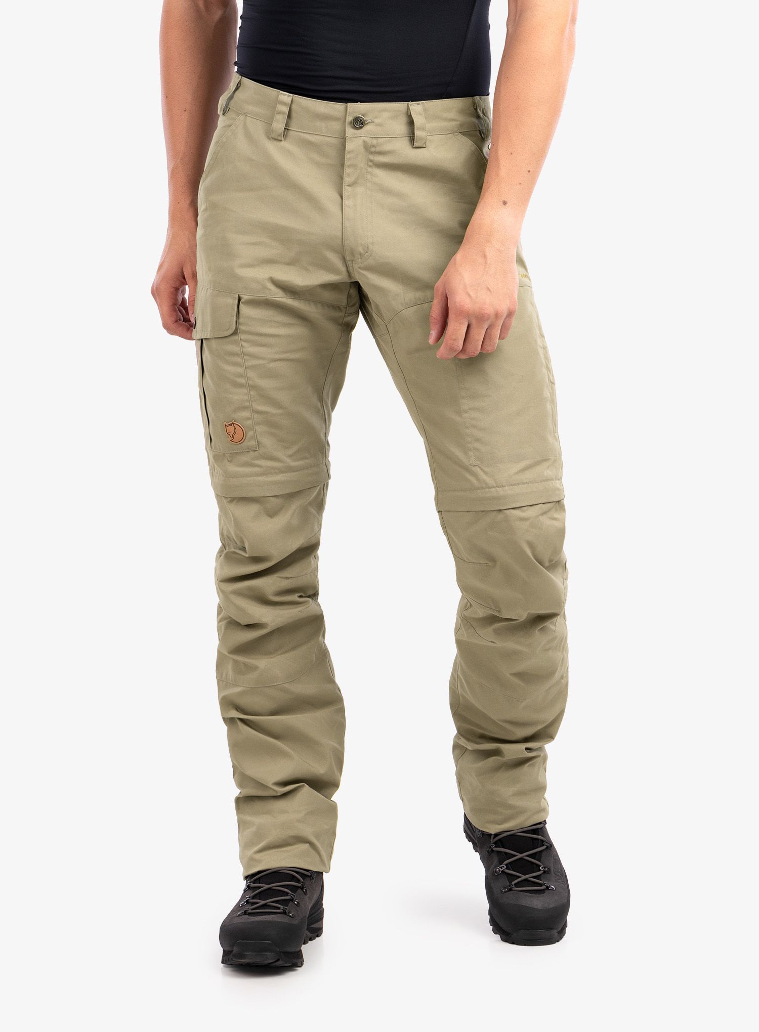 Штани туристичні Fjallraven Karl Pro Zip-off Trousers - savanna