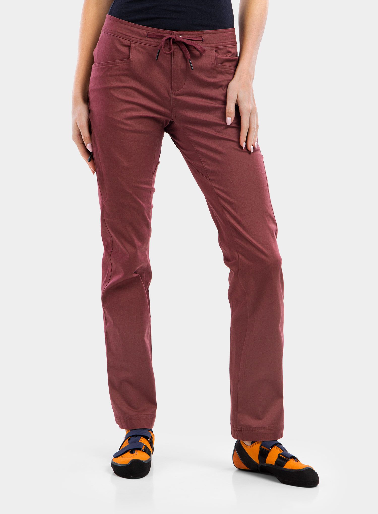 Штани скелелазні жіночі Black Diamond Credo Pants - cherrywood