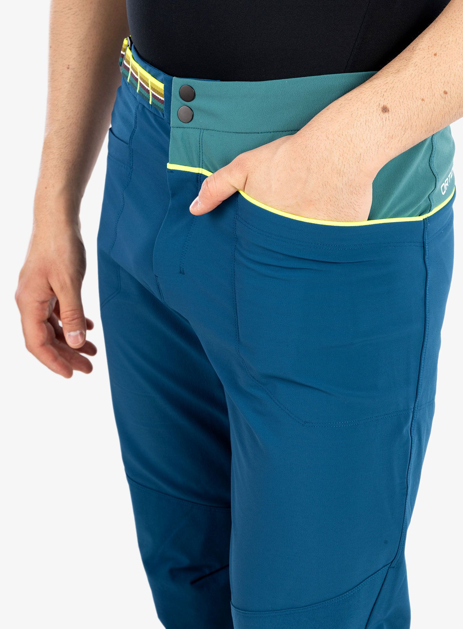 Штани для скелелазіння Ortovox Pala Pants - petrol blue