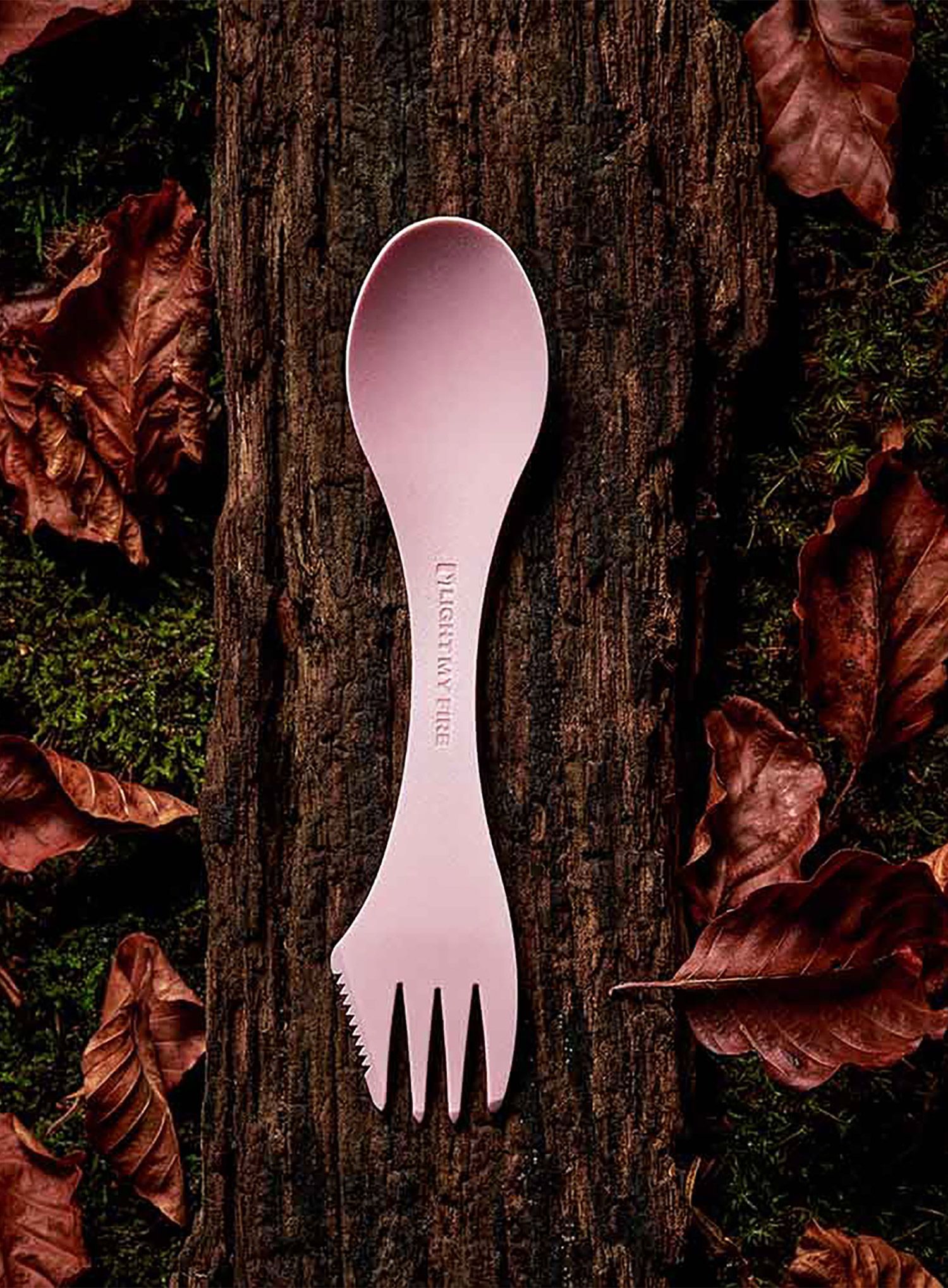 Ложка-виделка Light My Fire Spork Original Bio - dustypink bulk