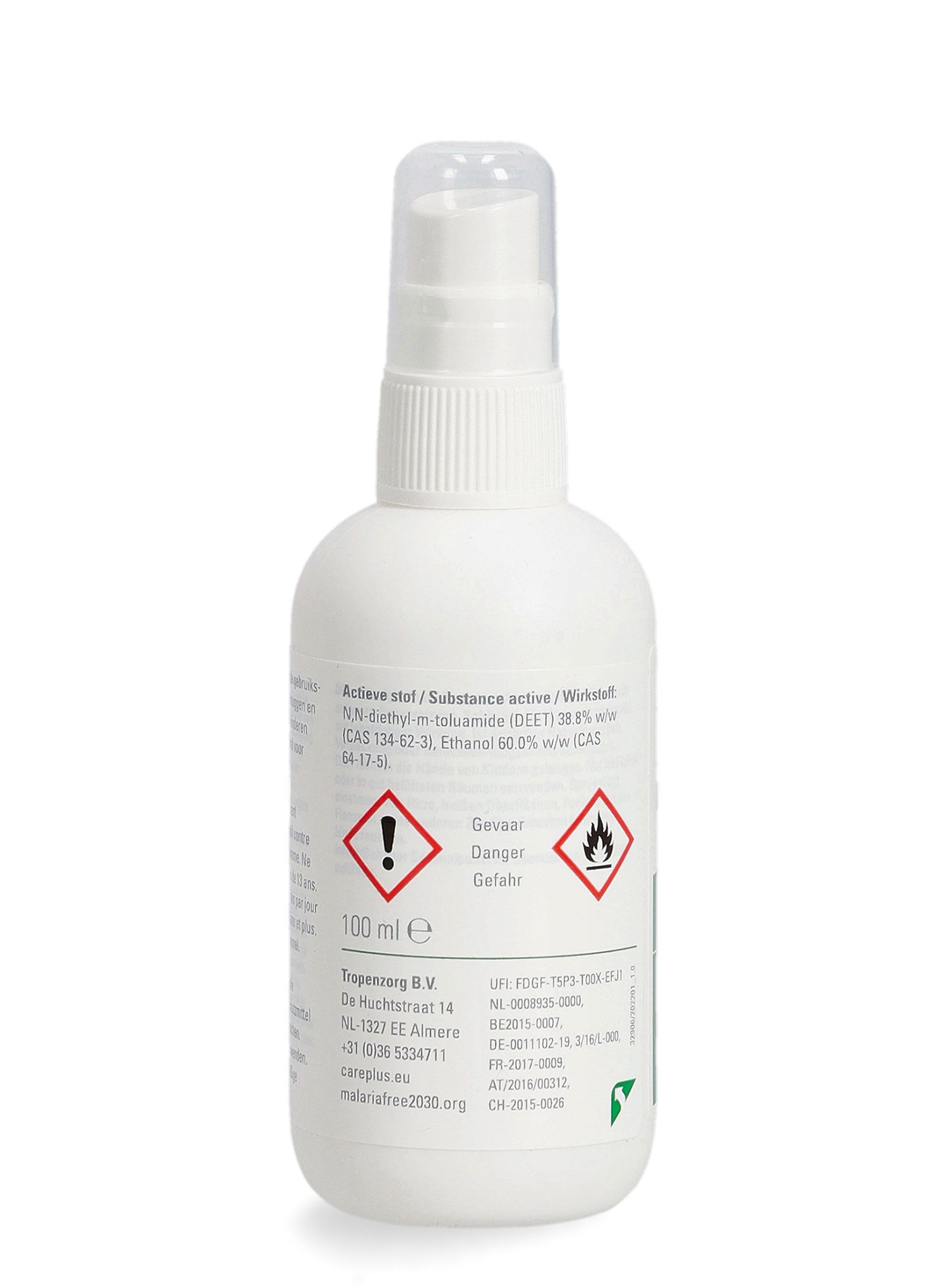 Спрей від комарів Care Plus Anti-Insect Deet Spray 40% 100ml
