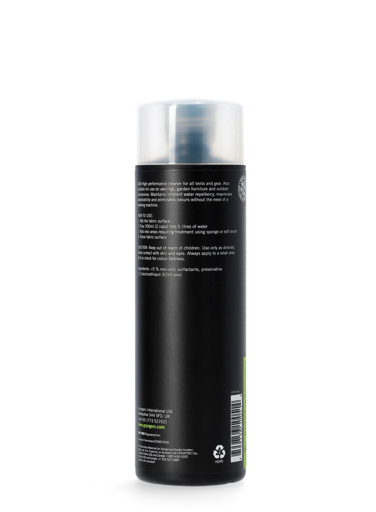 Рідина Grangers Tent + Gear Cleaner 500 ml