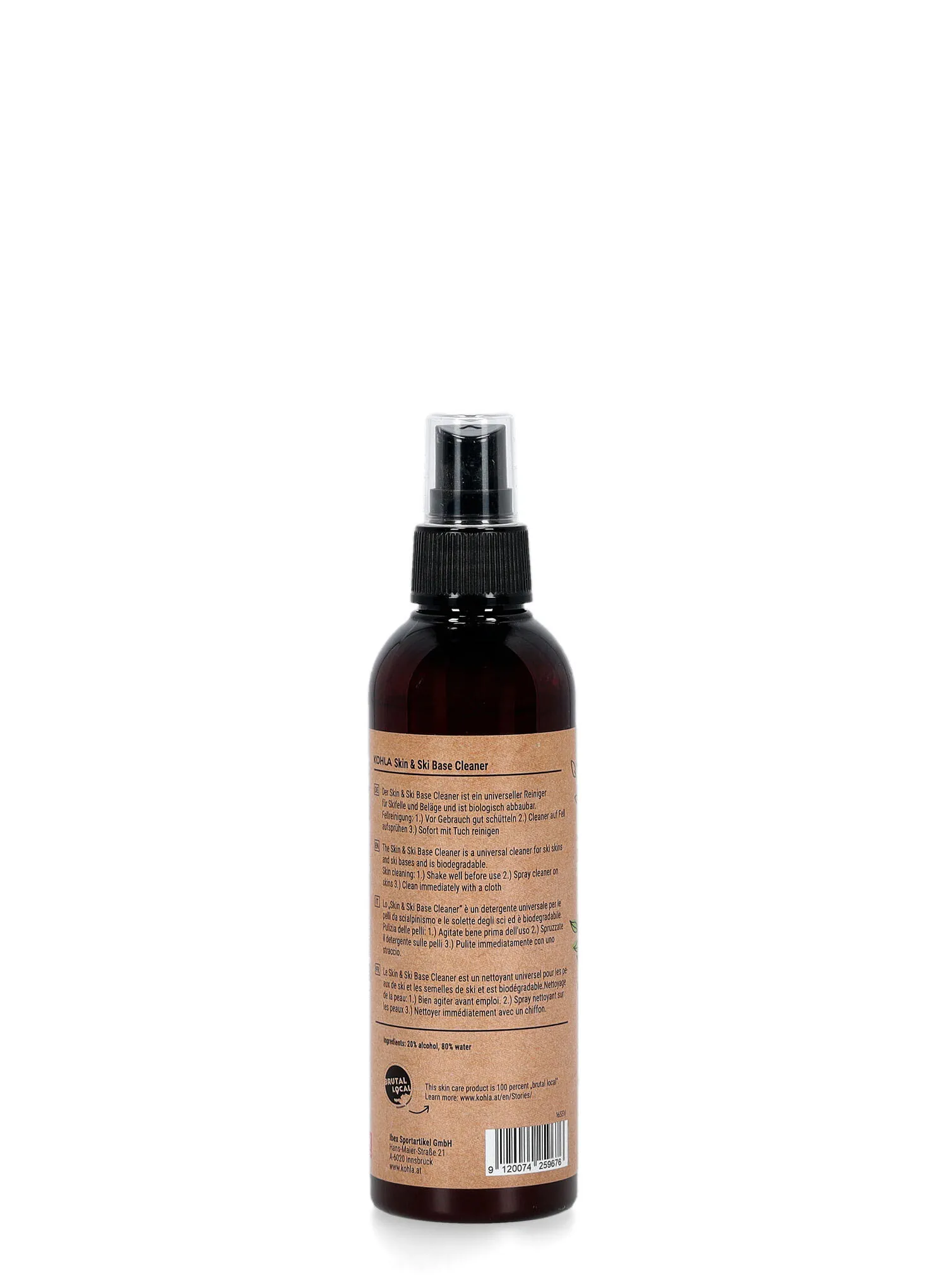 Просочення для камусів Kohla Skin & Ski Base Cleaner Green Line