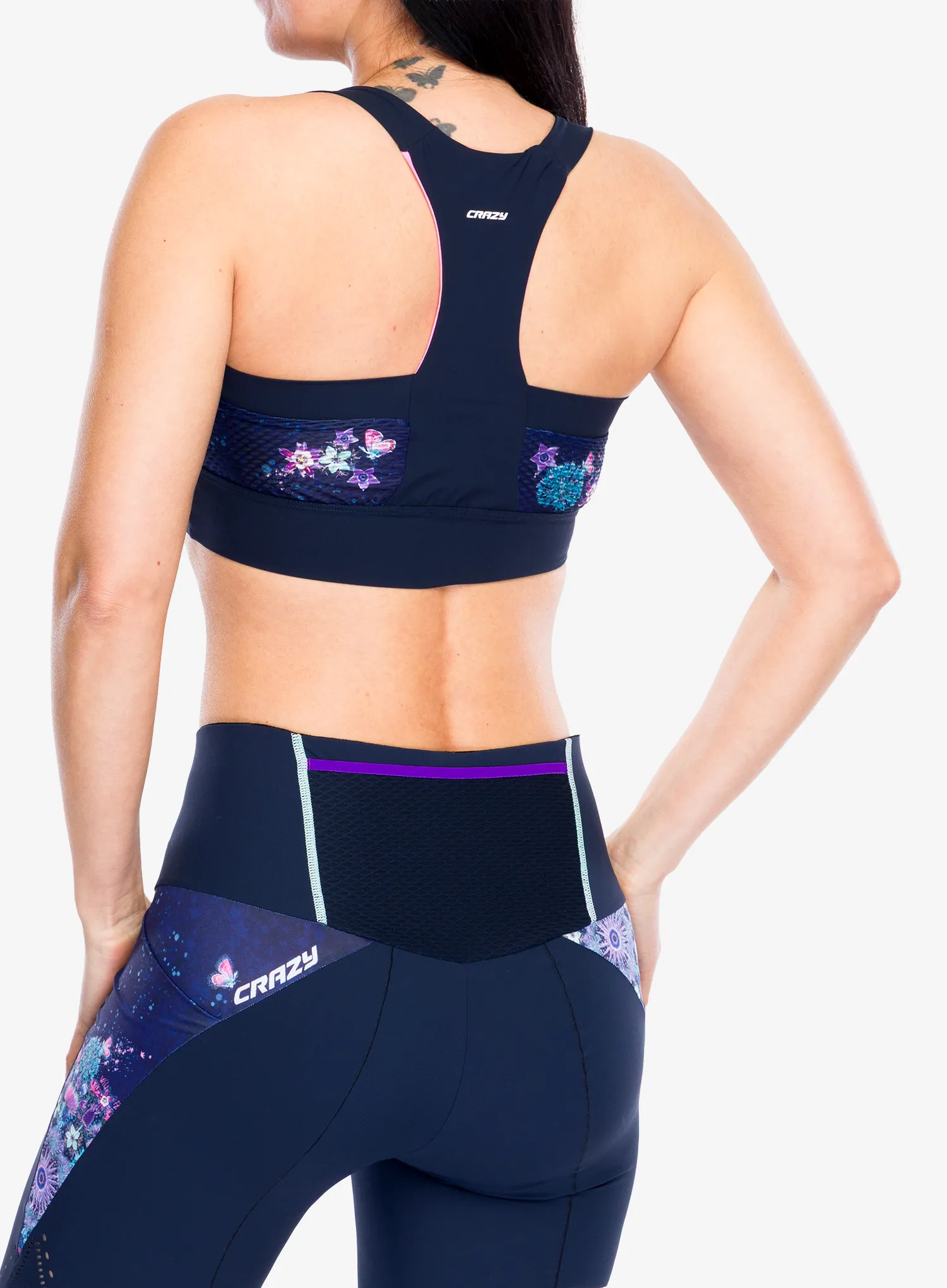 Топ спортивний Crazy Bra Lightning - mandala