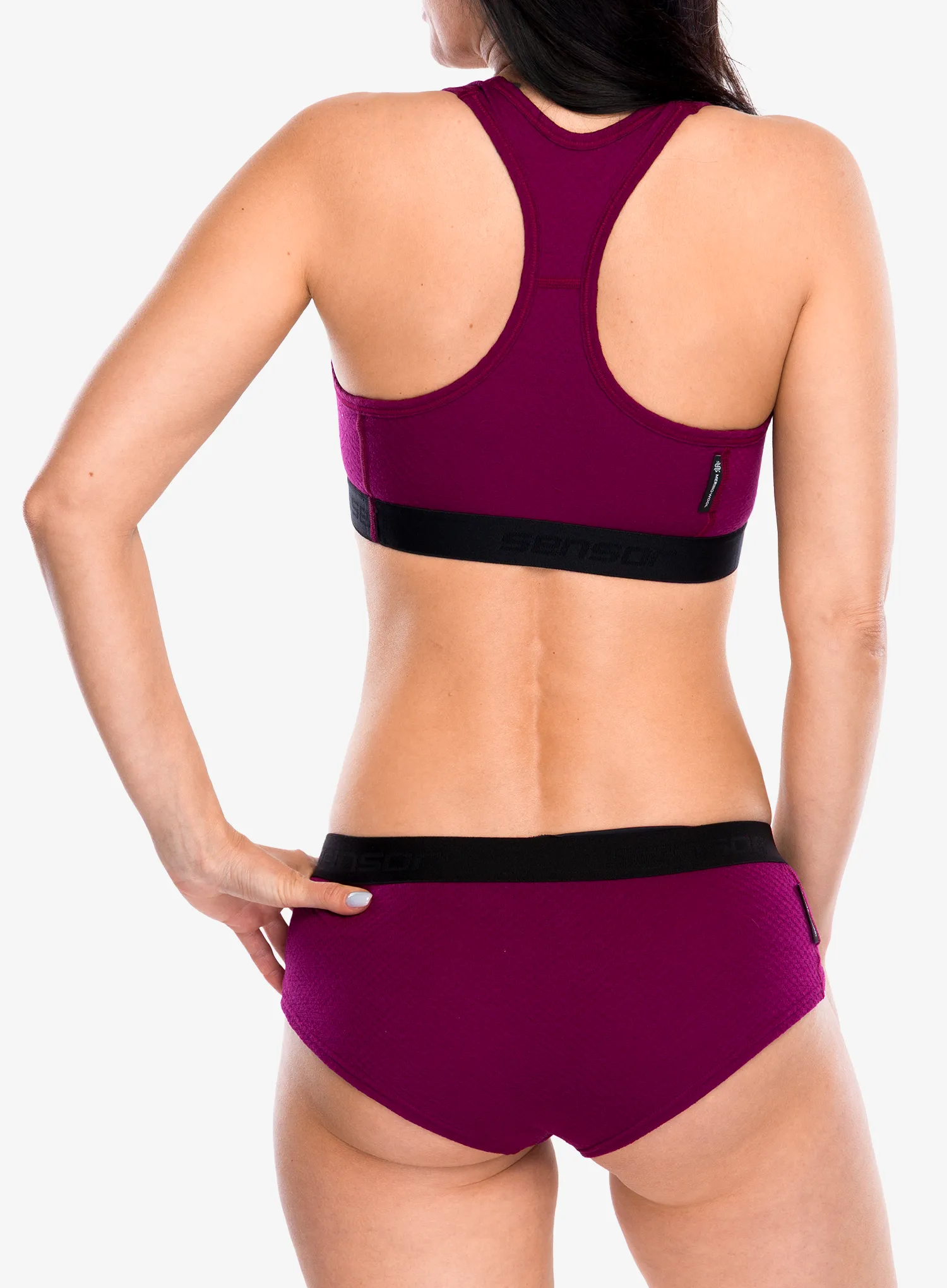 Бюстгальтер спортивний Sensor Merino DF Bra - lilla