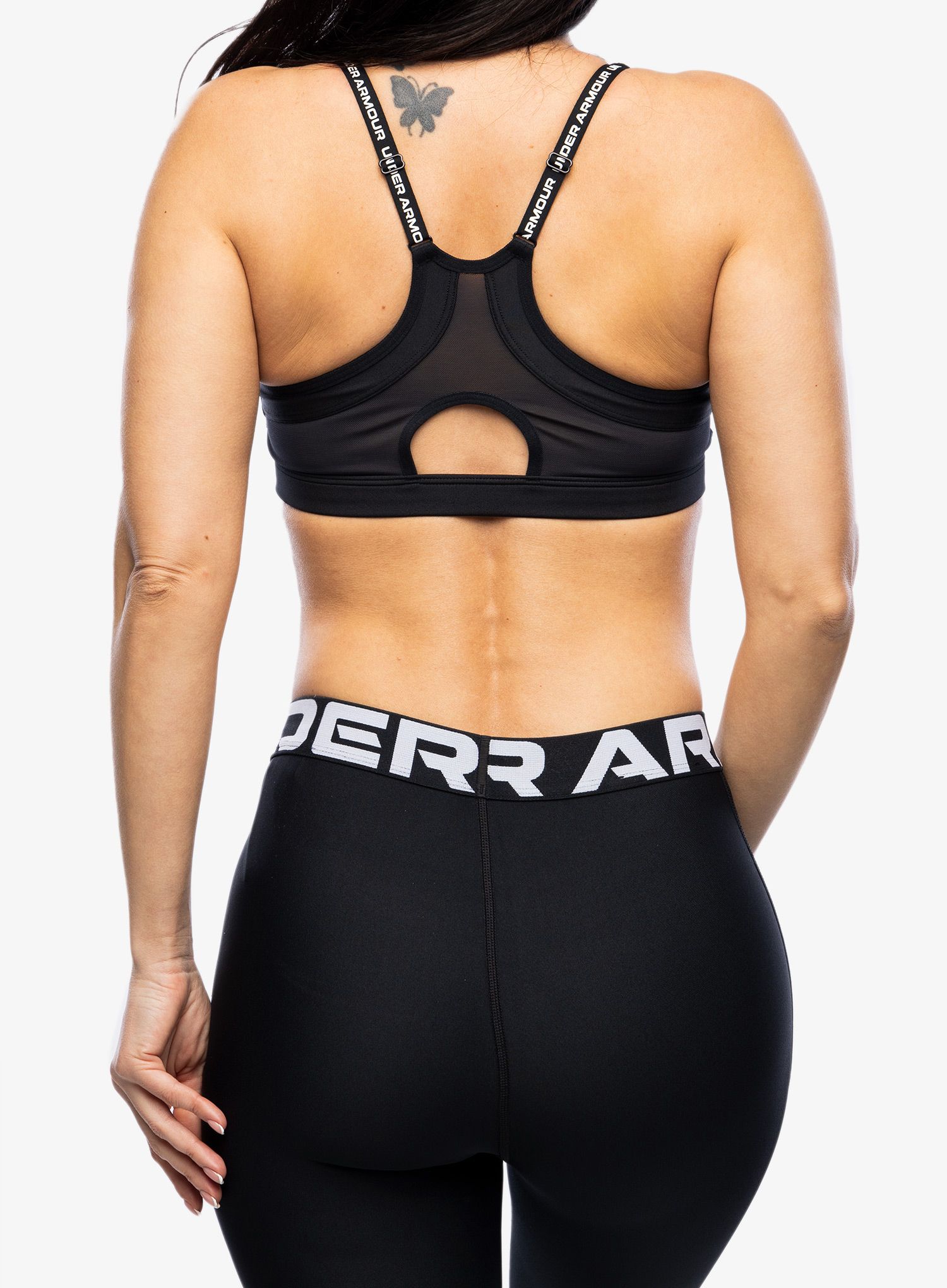 Топ спортивний Under Armour Infinity 2.0 Low Sports Bra - black/white