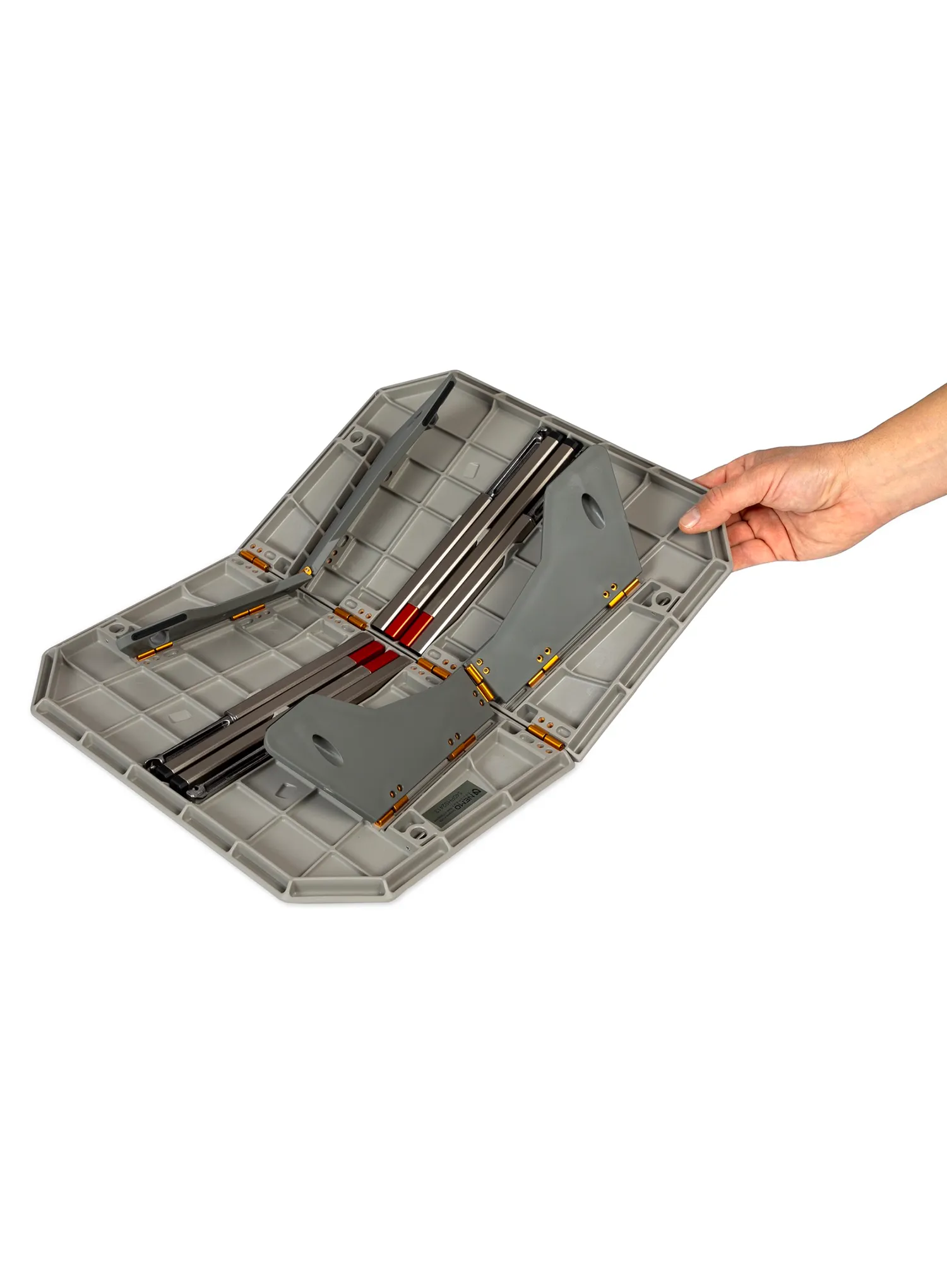 Столик туристичний Nemo Moonlander Dual Height Table - fog | 8a.ua