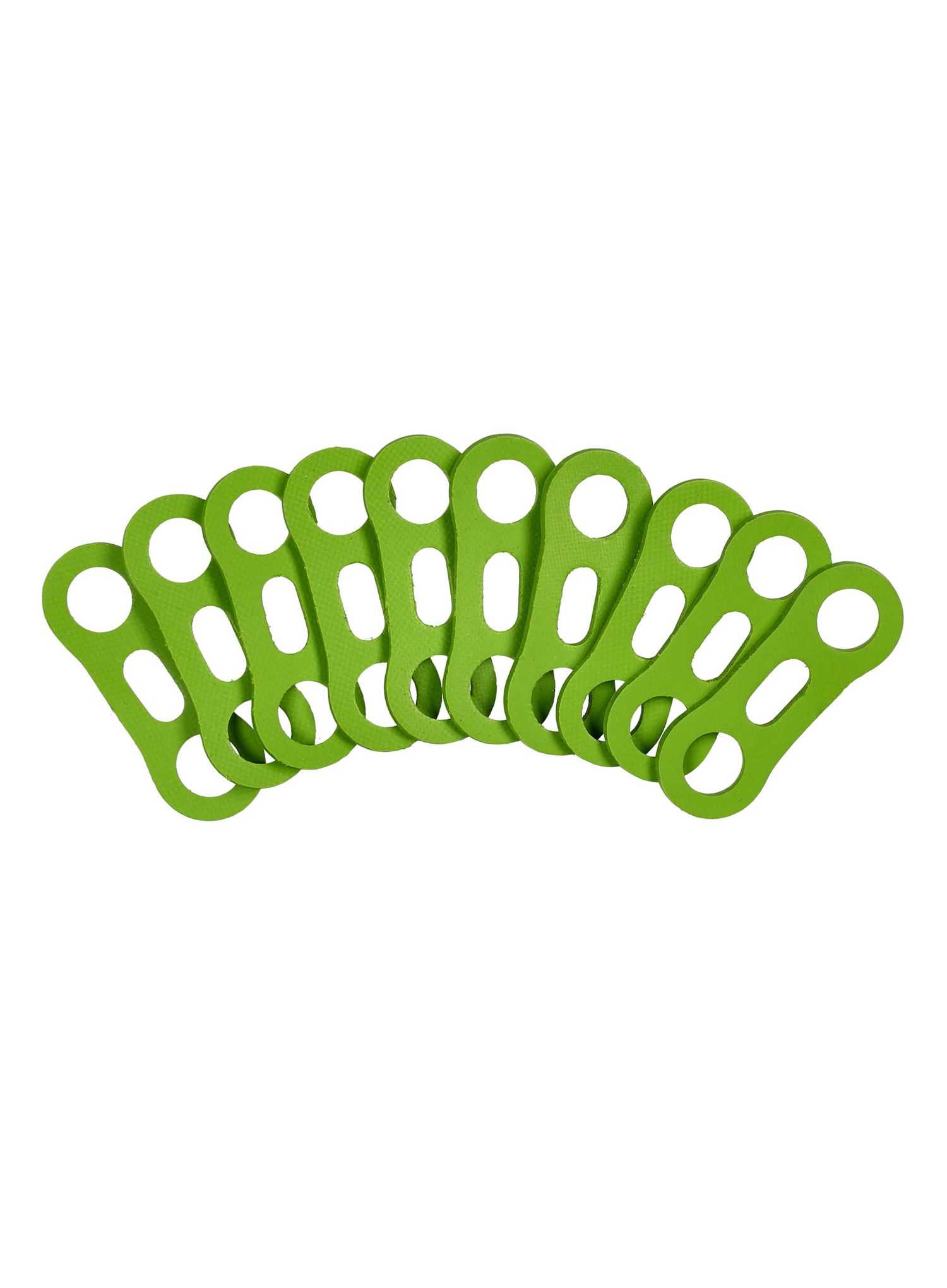Фиксатор для стропы Ocun Biner Fix 11 mm - 10-pack - green