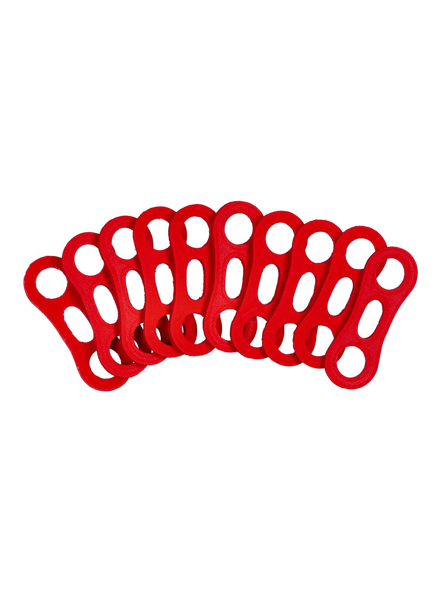 Фиксатор для стропы Ocun Biner Fix 11 mm - 10-pack - red