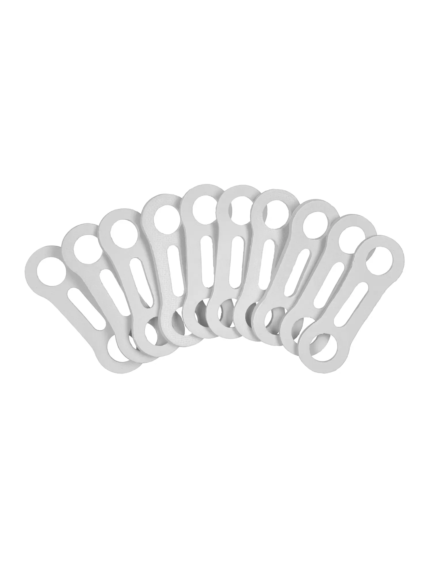 Фиксатор для стропы Ocun Biner Fix 16 mm 10-pack - white