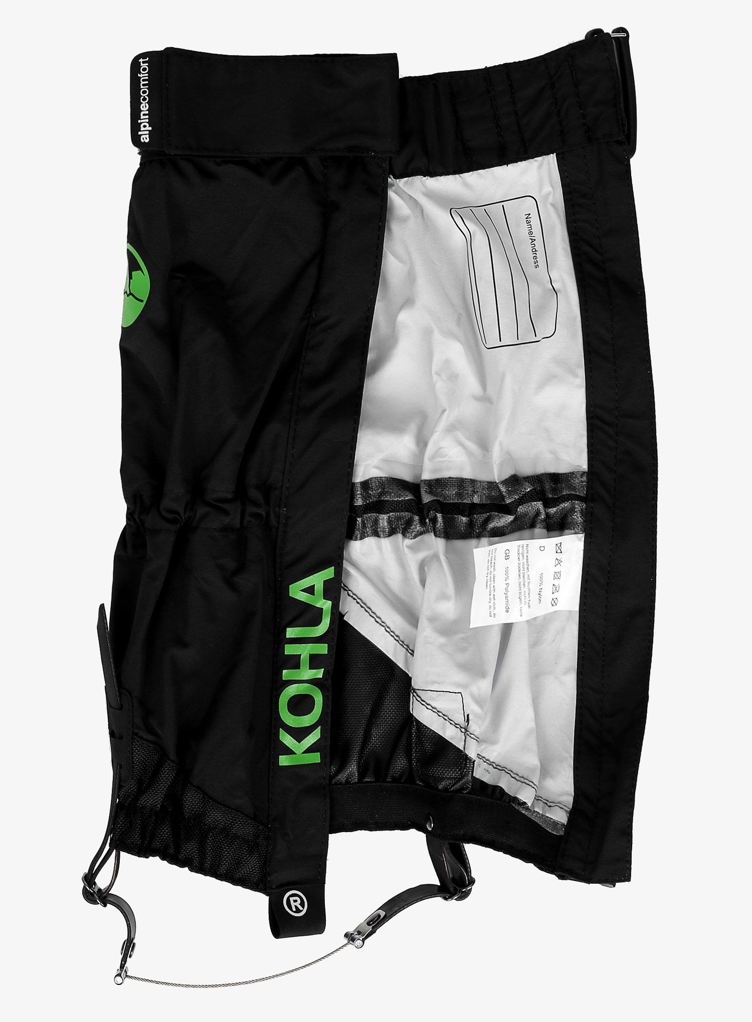 Гамаші Kohla Alpine Comfort Gaiters - black