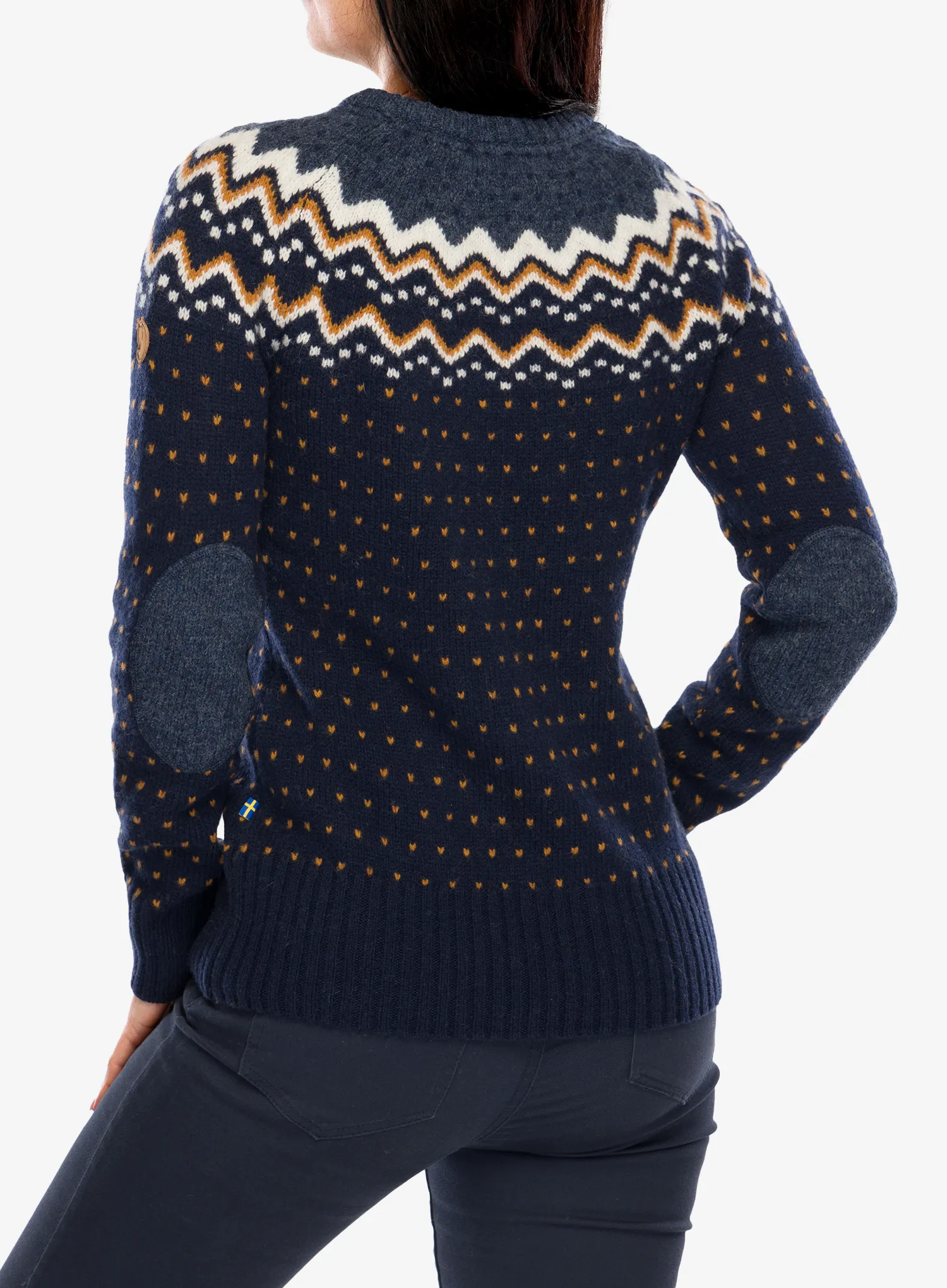 Светр жіночий Fjallraven Ovik Knit Sweater - dark navy