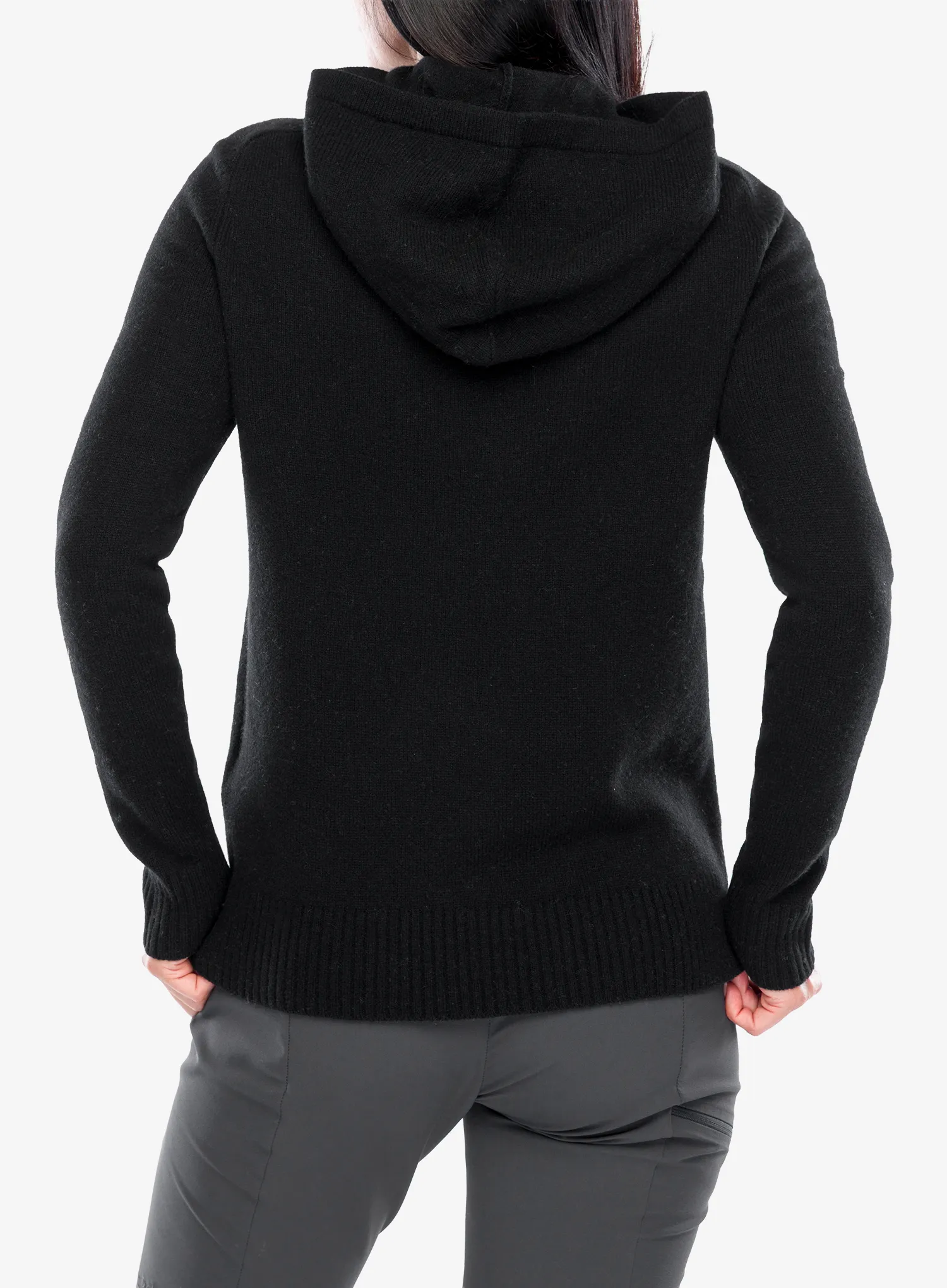 Светр жіночий Royal Robbins Rockcraft Wool Hoodie - jet black