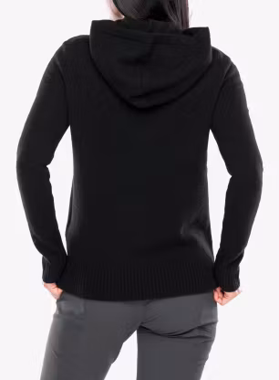 Светр жіночий Royal Robbins Rockcraft Wool Hoodie - jet black
