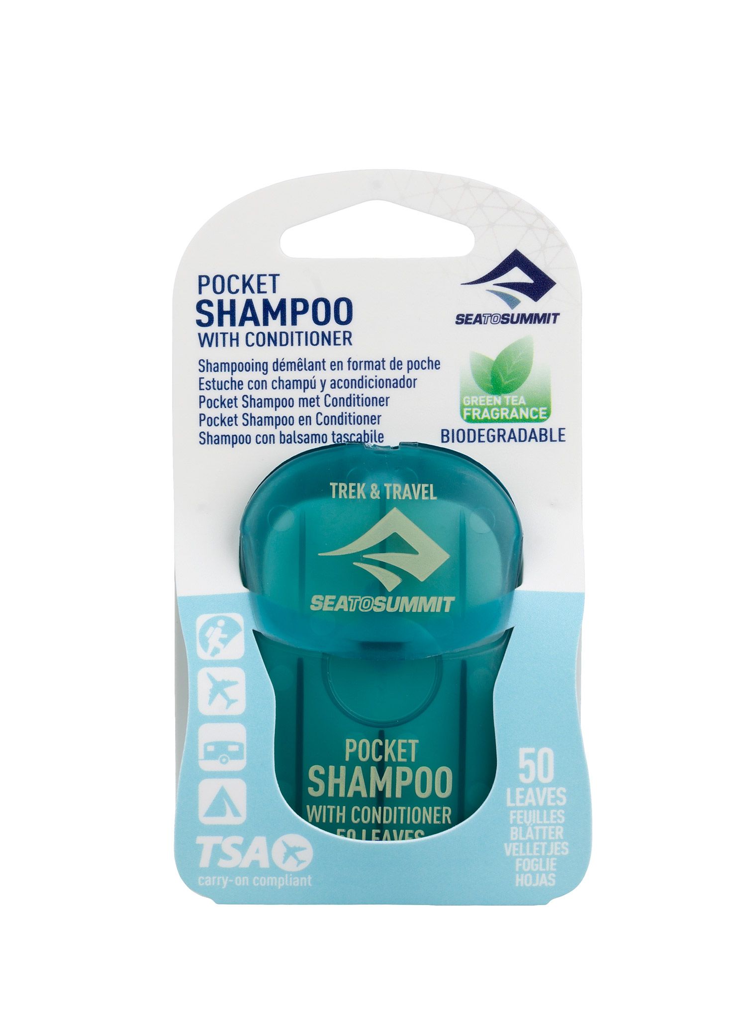 Шампунь туристичний Sea To Summit Trek & Travel Pocket Conditioning Shampoo 50 - leaf