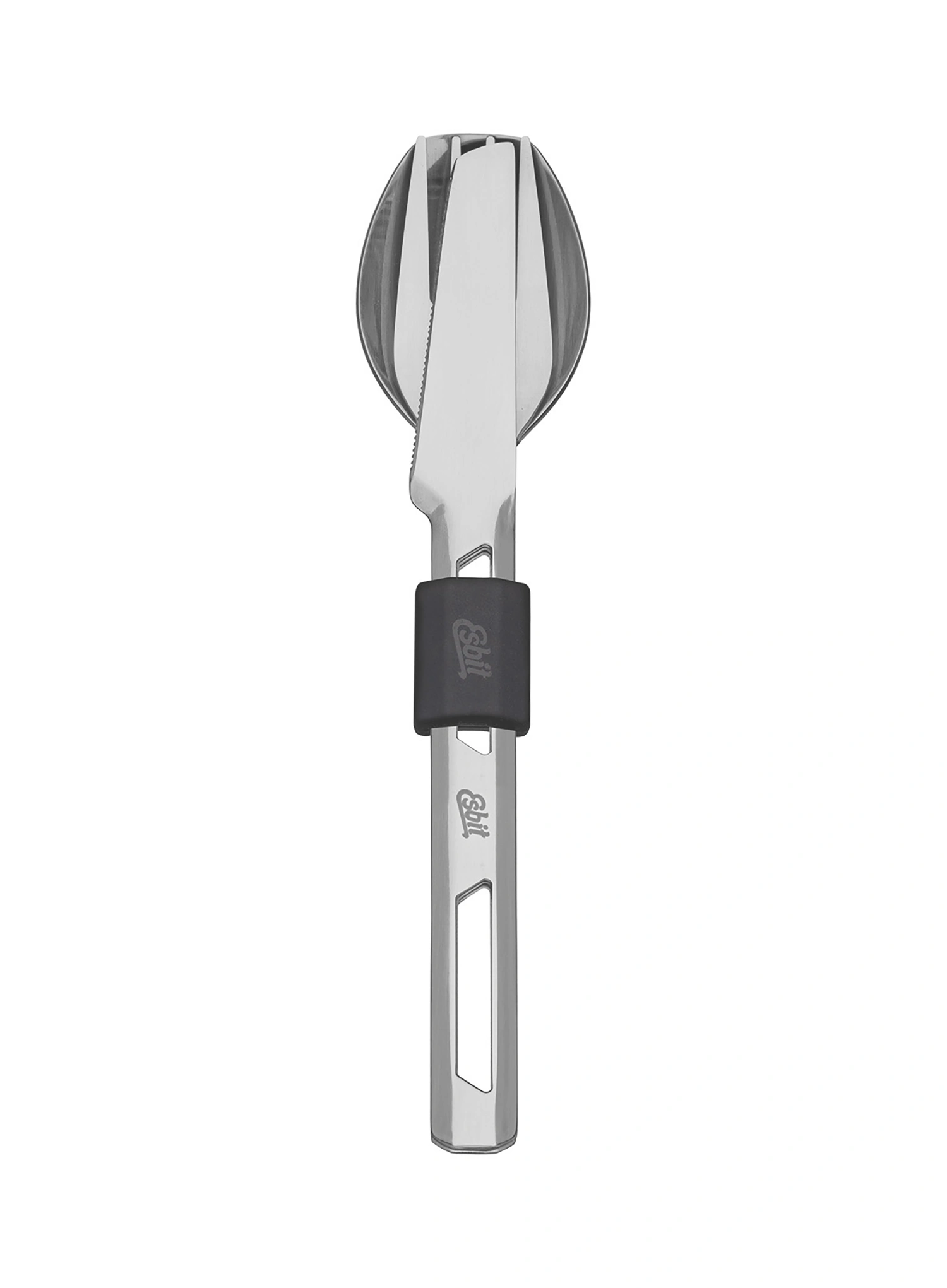 Столові прибори туристичні Esbit 3-Pcs Cutlery Set with Silicone Sleeve
