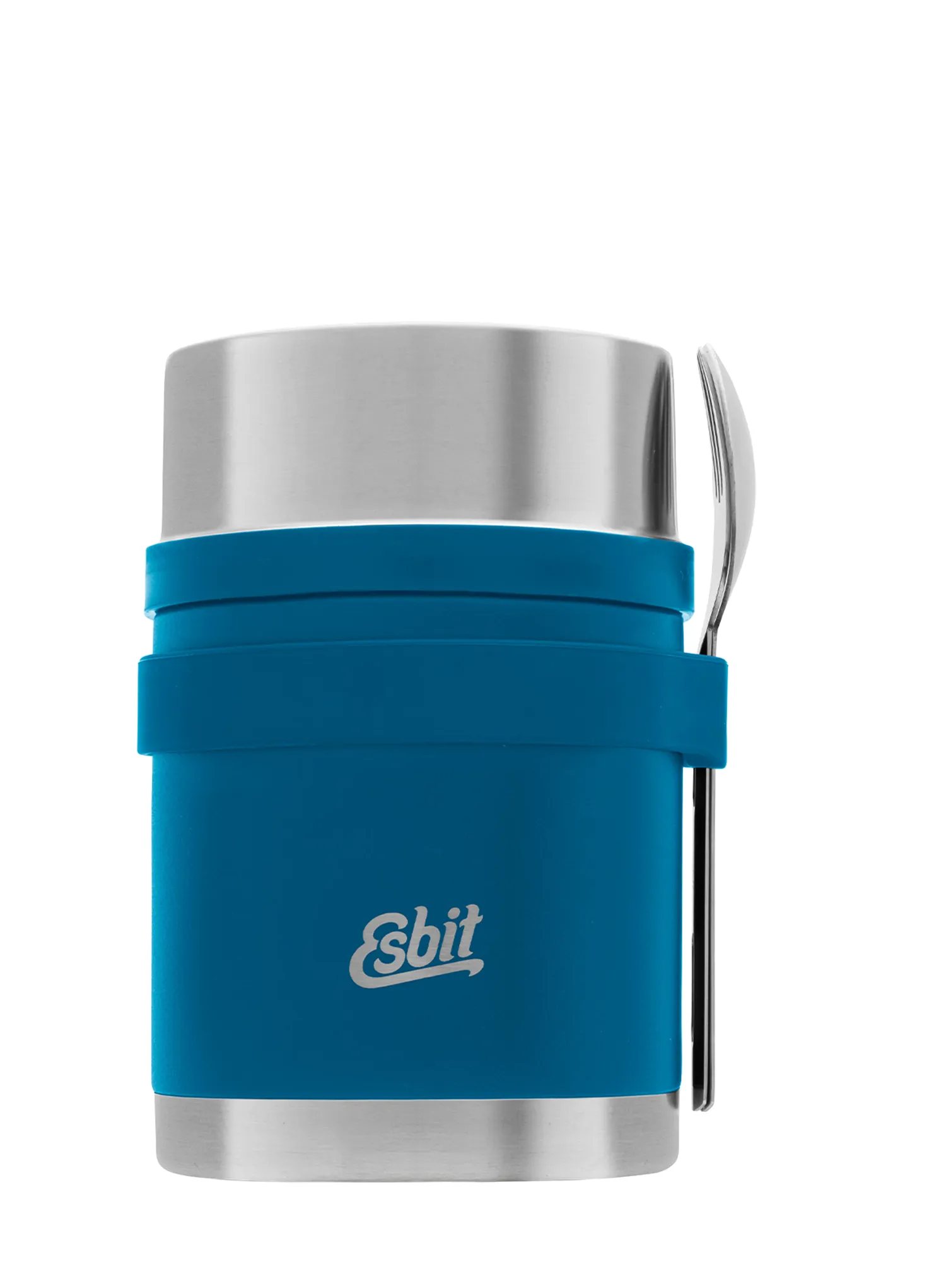 Столові прибори туристичні Esbit Cutlery Set Incl. Silicone Band S - polar blue