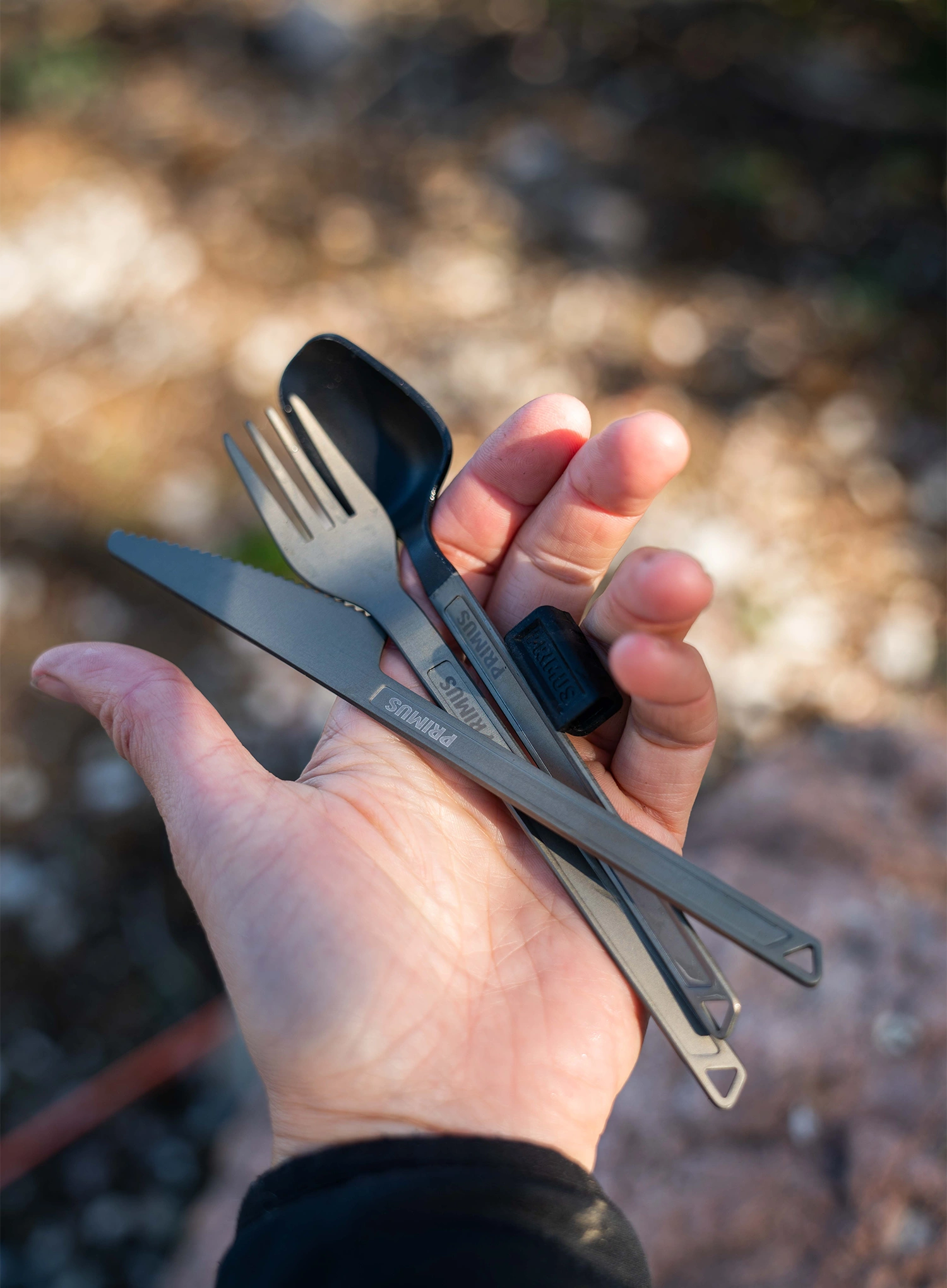 Столові прибори туристичні Primus Trek Cutlery Set - aluminium