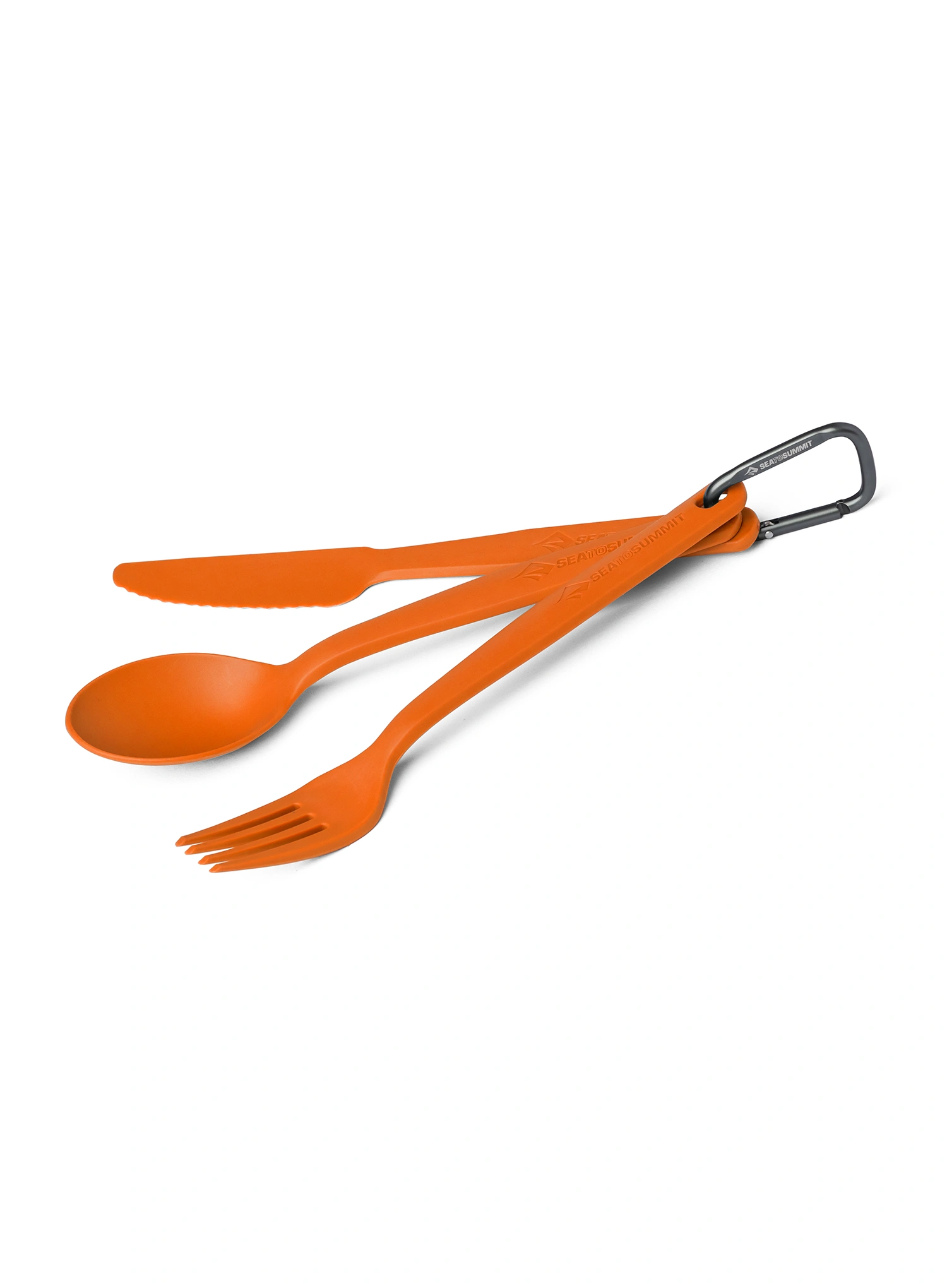 Столові прибори туристичні Sea to Summit Camp Cutlery Set - burnt orange