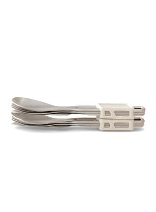 Столові прибори туристичні Sea to Summit Detour SL Steel Cutlery Set 2P