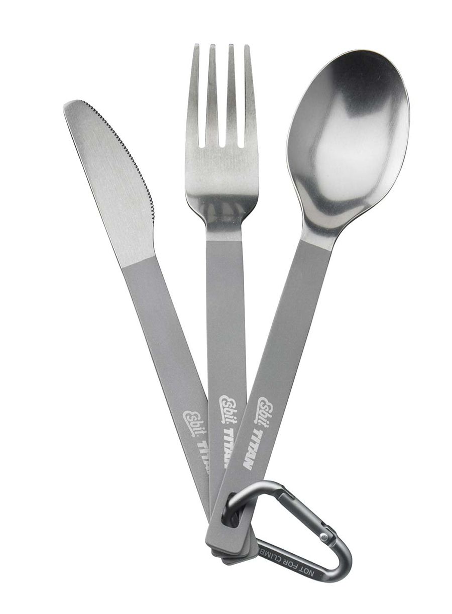 Столові прибори туристичні Esbit Titanium Cutlery Set