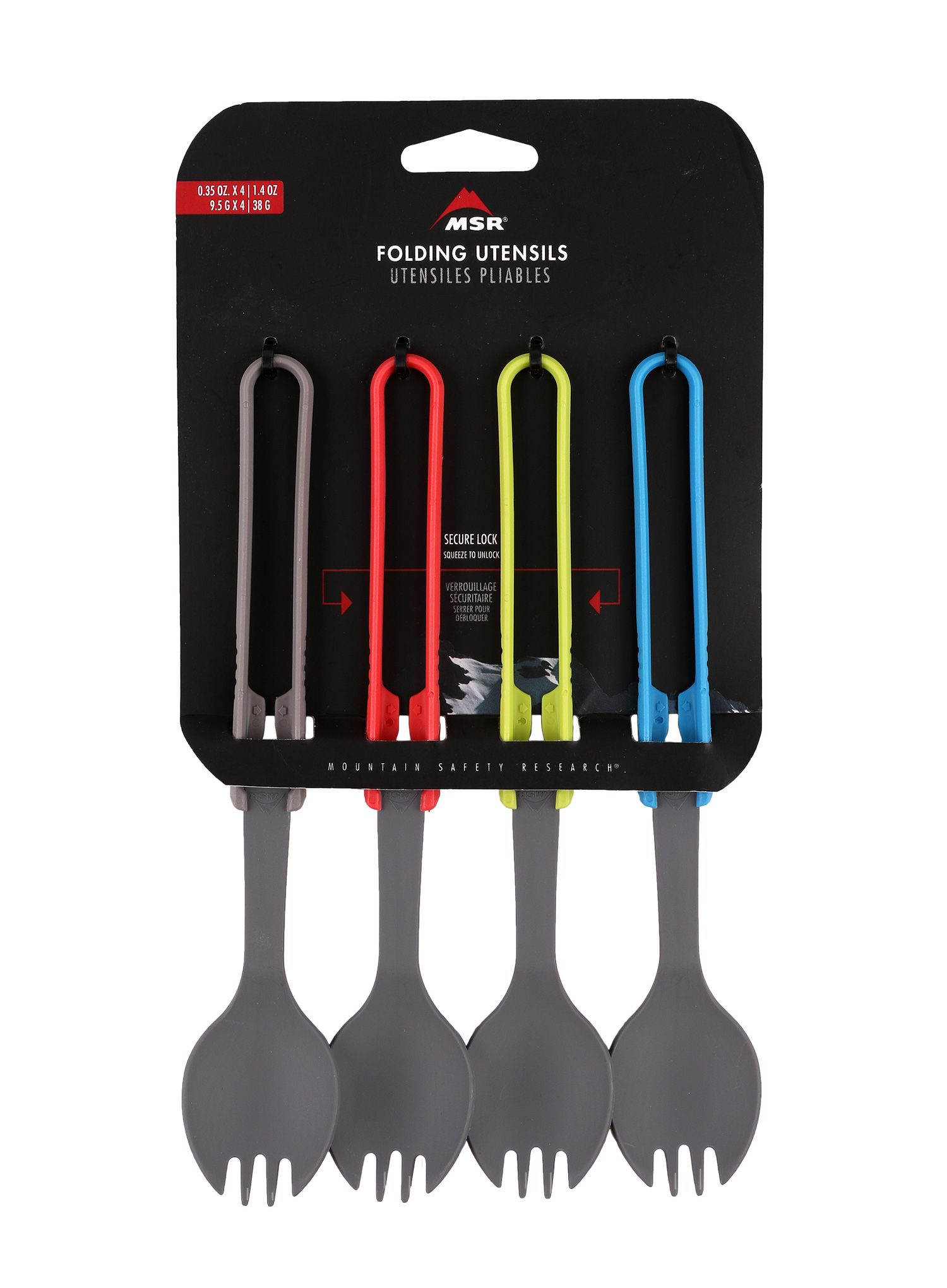 Столові прибори туристичні MSR Folding Utensils Spork